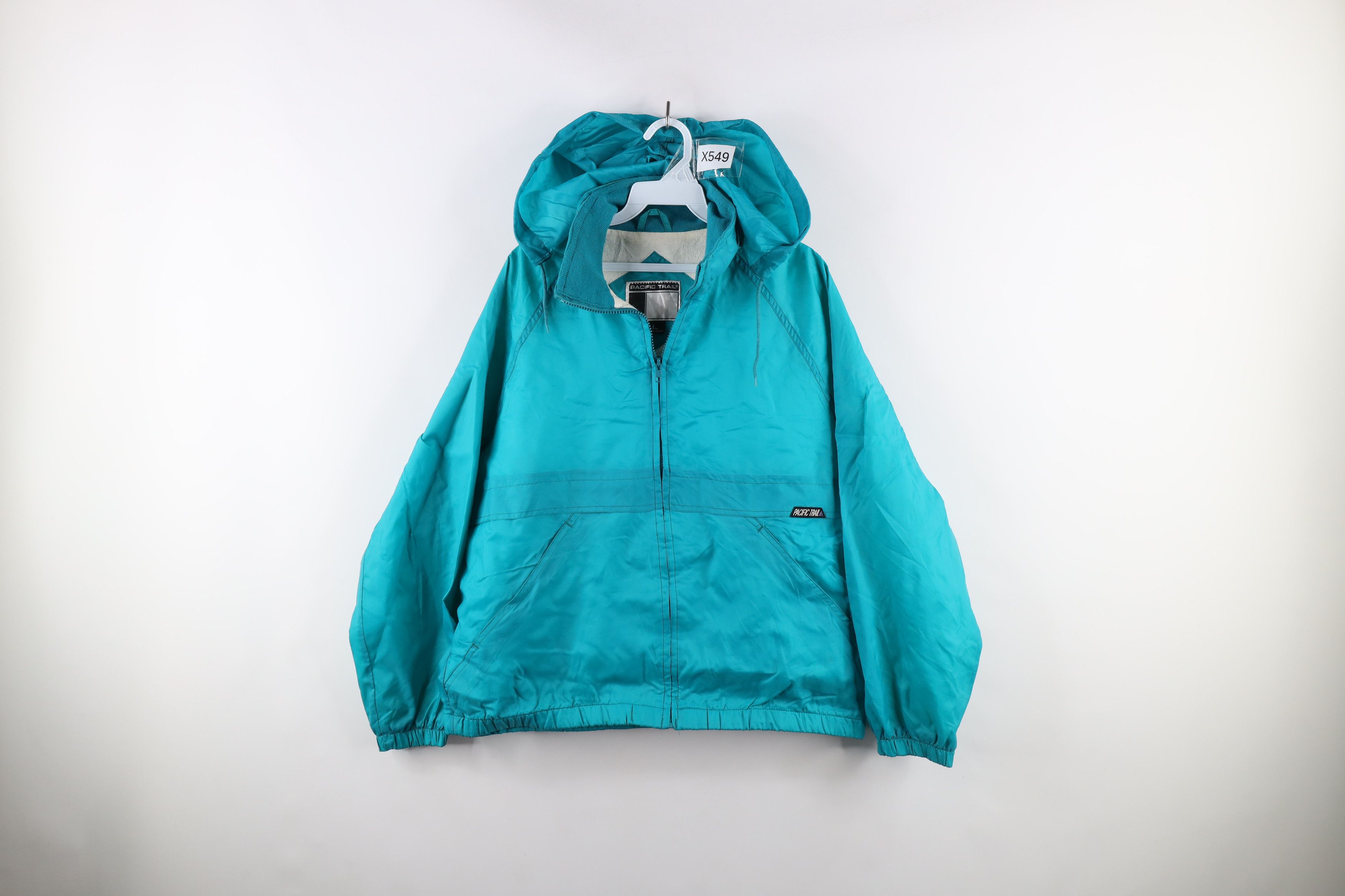 Vintage Vintage 90s Streetwear Full Zip Hooded Windbreaker Jacket | Grailed