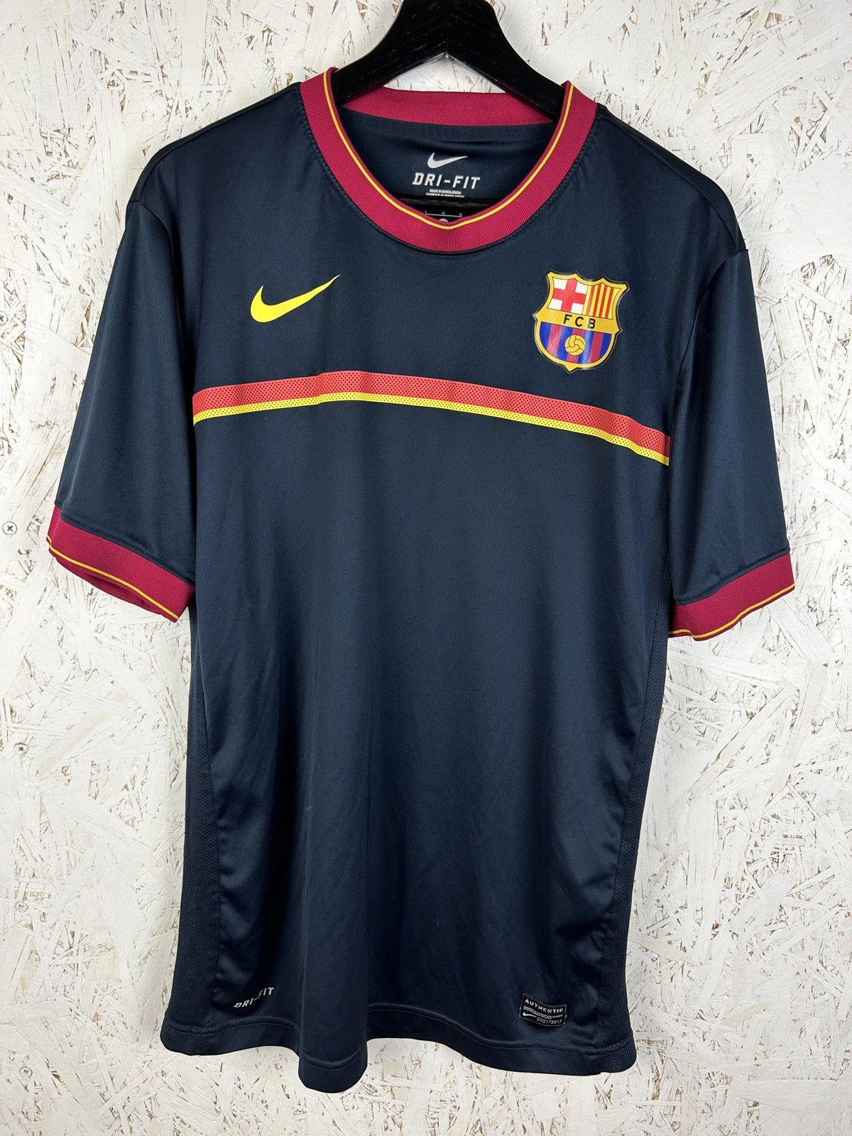 Vintage Nike FC Barcelona 2011/12 Training Kit Soccer Jersey