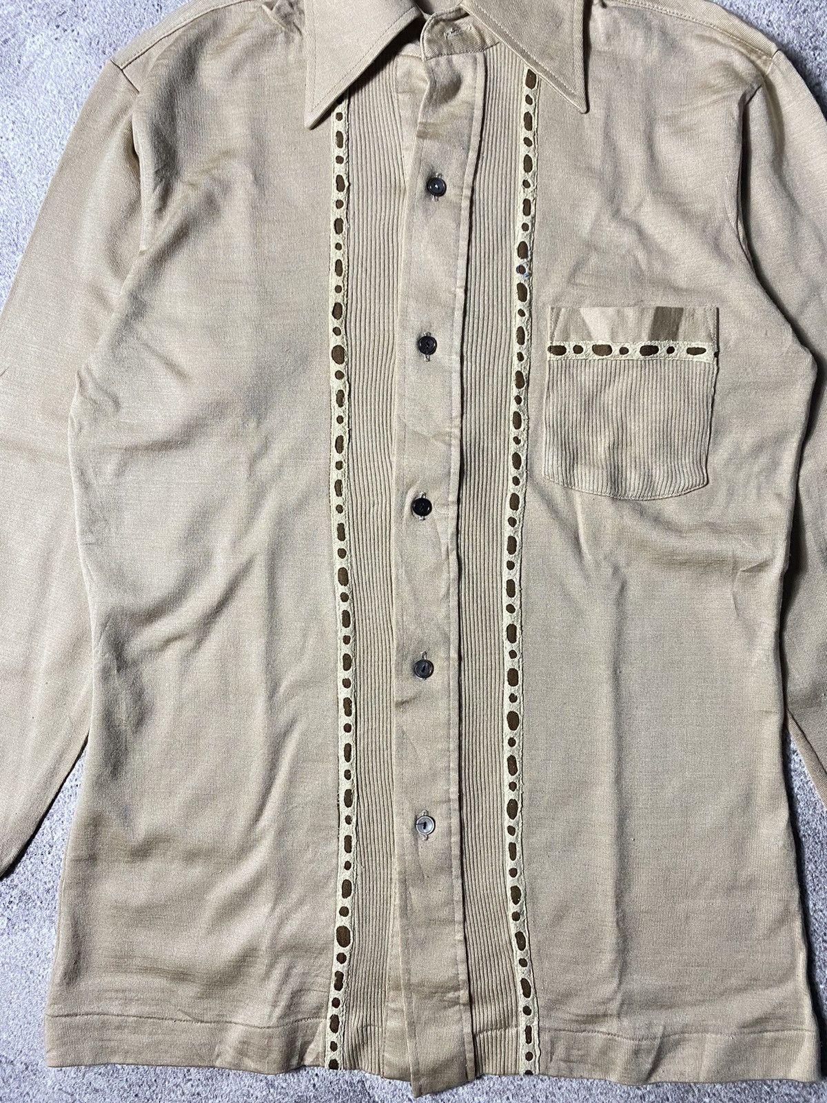 If Six Was Nine × Japanese Brand × Vintage Vintage 80s Hakuya By Morimoto Shoko Shirt Size US M / EU 48-50 / 2 - 2 Thumbnail