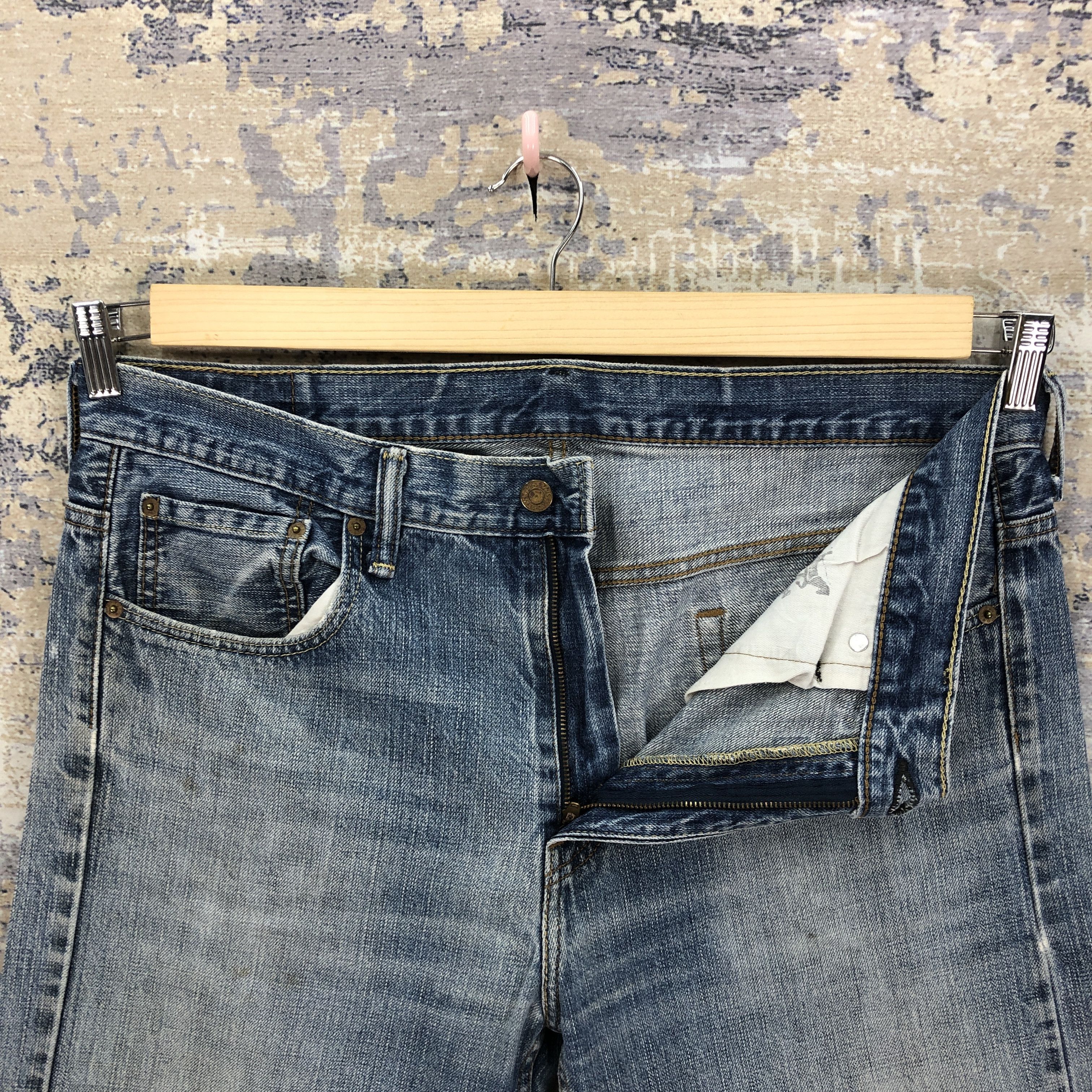 Levi's Vintage Levis 569 Baggy Denim Distressed Levi's Faded Jeans Size US 36 / EU 52 - 6 Thumbnail