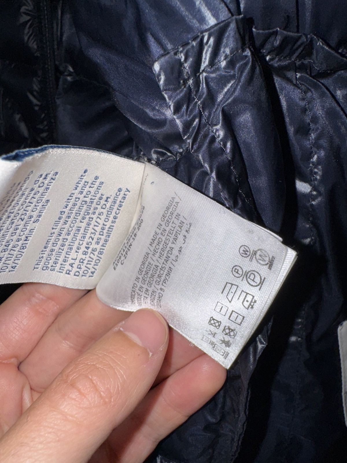 Moncler Moncler acorus navy blue Size US S / EU 44-46 / 1 - 14 Thumbnail