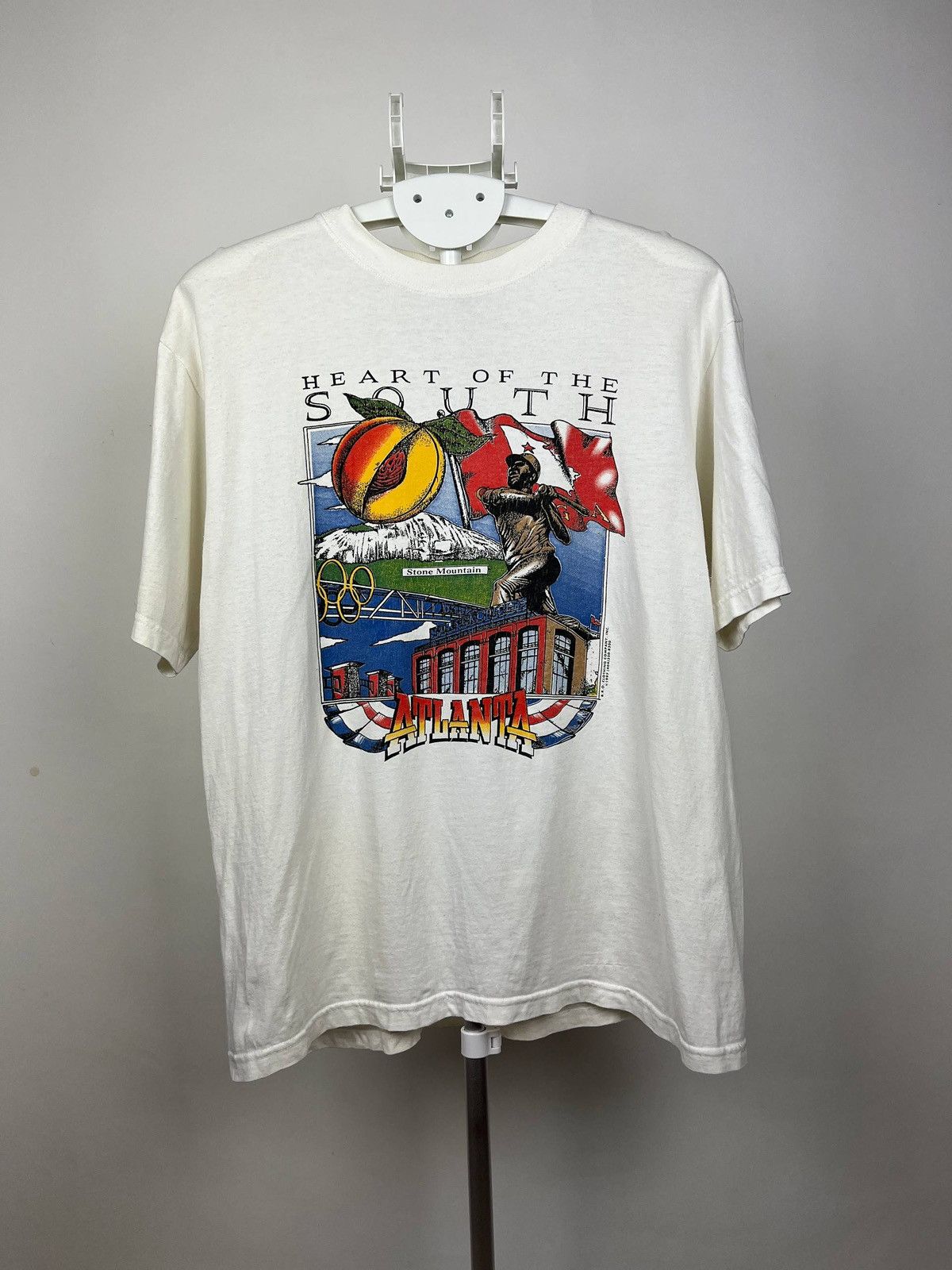 Other Vintage 1997 Atlanta Georgia Heart of the South Tee USA 90s Size US L / EU 52-54 / 3 - 1 Thumbnail