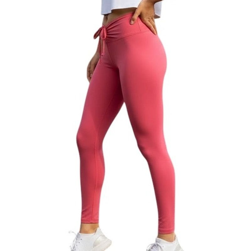 Victoria's Secret Victoria's Secret Pink Red Adjustable Waist Leggings, M Size 28" / US 6 / IT 42 - 6 Thumbnail