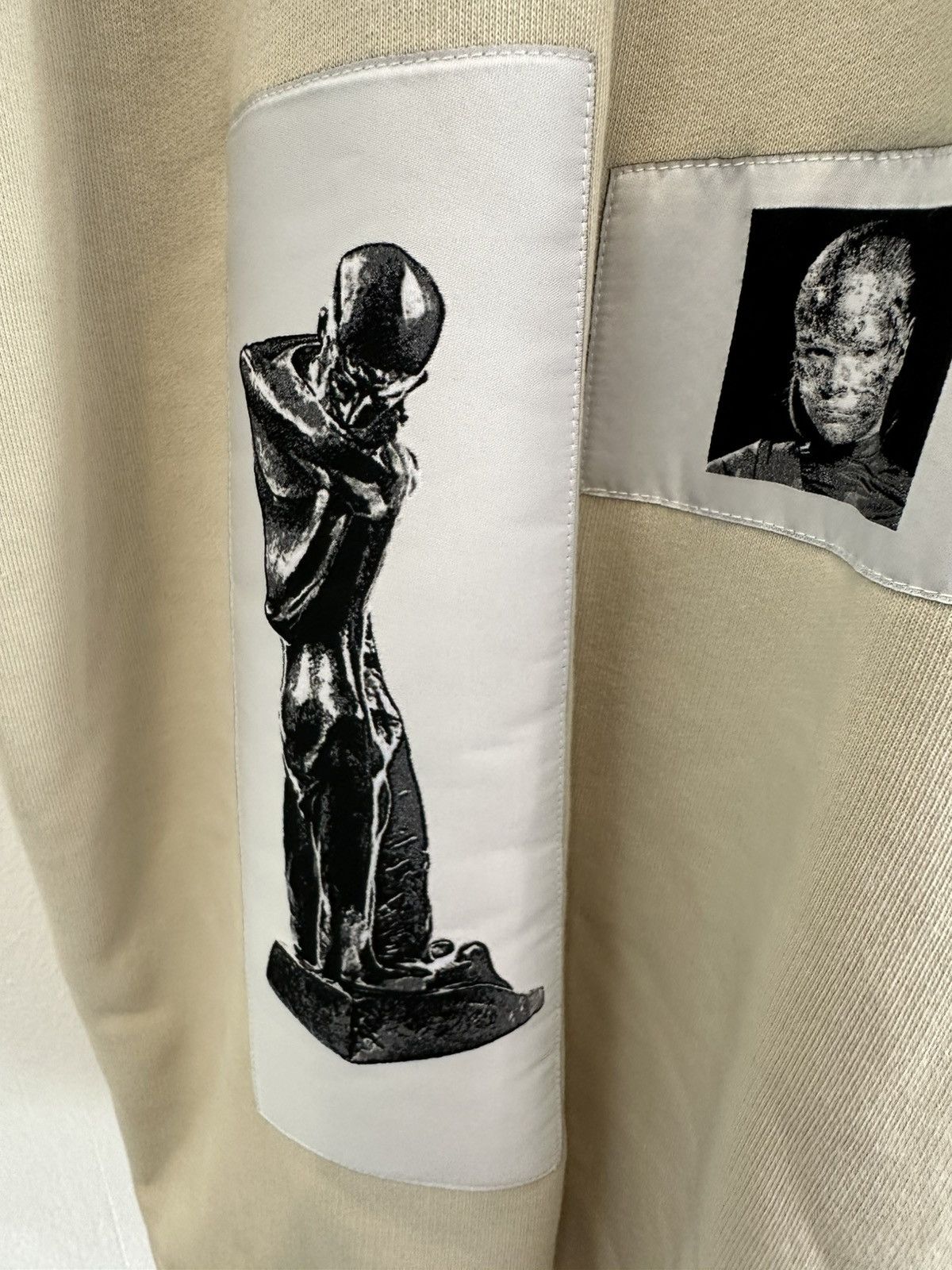Rick Owens Drkshdw Rick Owens DRKSHDW Patches Level Short Sleeve Sweatshirt Size US L / EU 52-54 / 3 - 3 Thumbnail