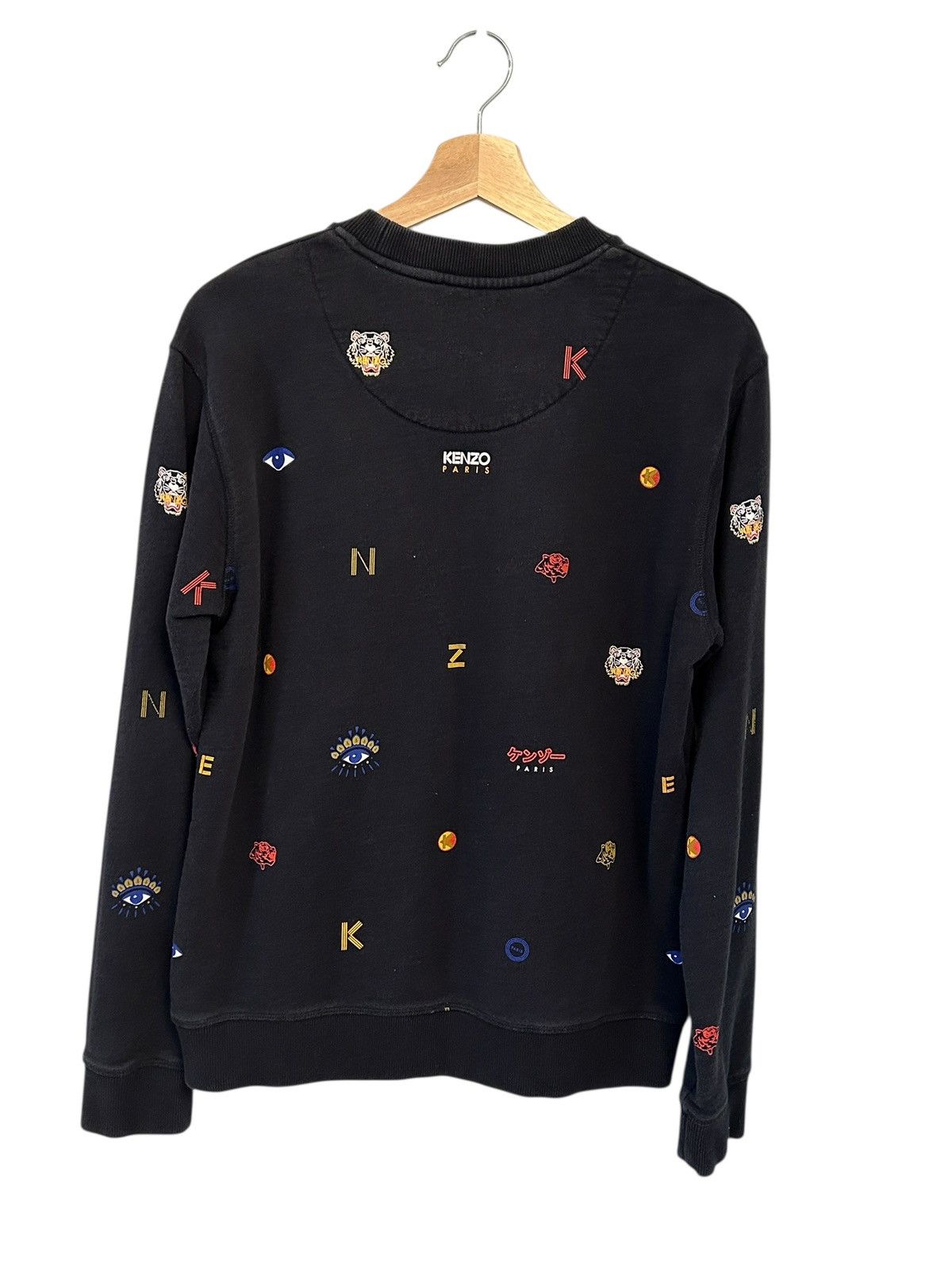 Kenzo Kenzo Allover Tiger Logo Classic men’s Sweatshirt medium Size US M / EU 48-50 / 2 - 3 Thumbnail