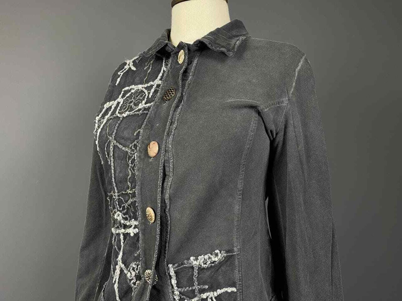 Bottega Veneta Bottega by Elisa Cavaletti Smoked Designed Light Jacket S Size S / US 4 / IT 40 - 3 Thumbnail