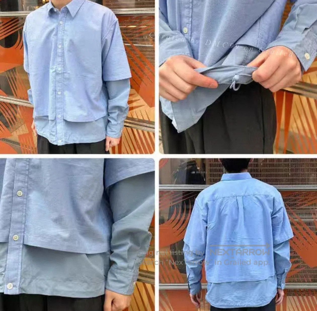 Beams Japan Beams Layered Paneled Long. Size US M / EU 48-50 / 2 - 5 Thumbnail