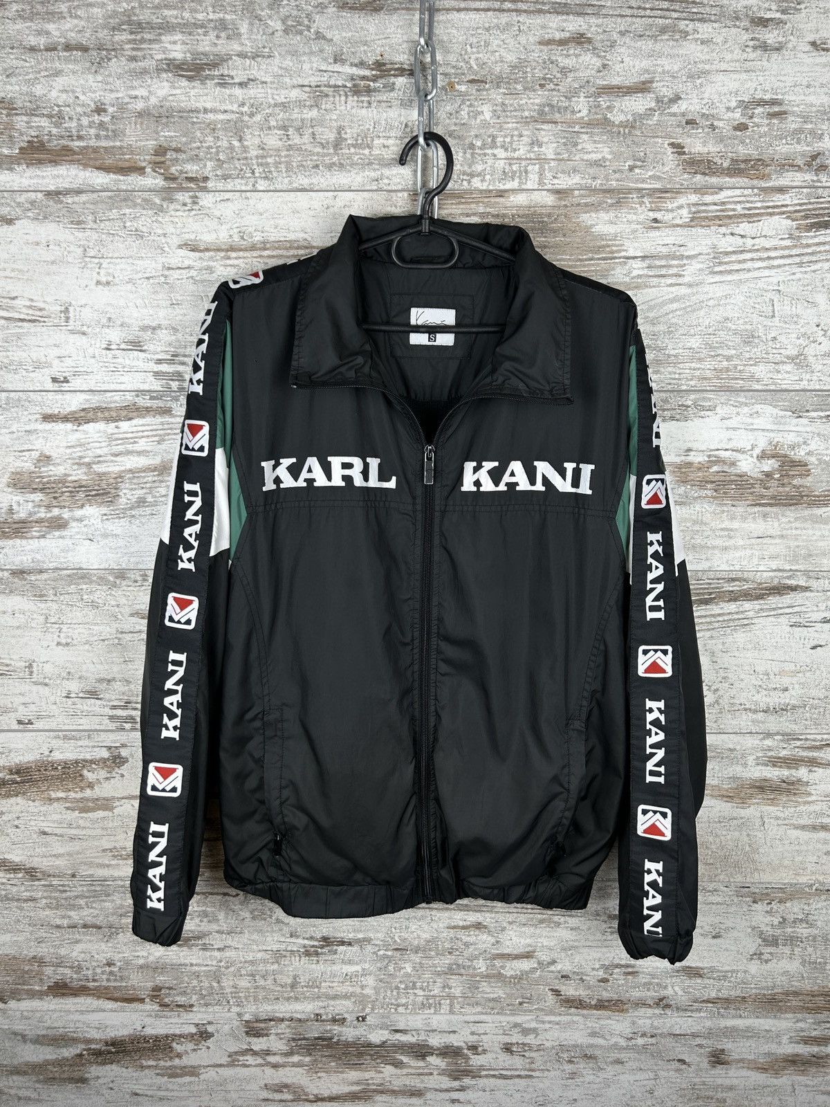 Karl Kani × Vintage Mens Vintage Karl Kani track jacket Olympic y2k rare Size US S / EU 44-46 / 1 - 2 Thumbnail