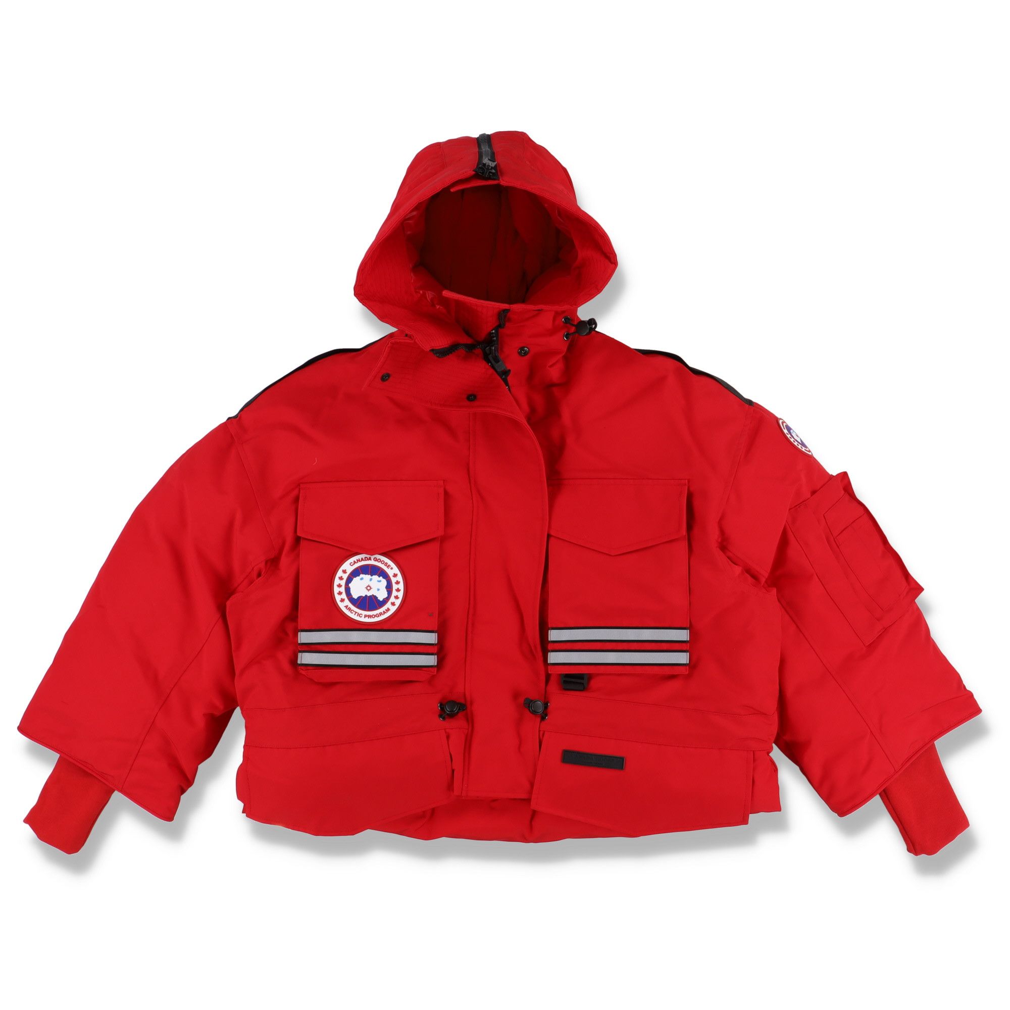 image of Angel Chen x Canada Goose Red Snow Mantra Cropped Jacket, Men's (Size Small)