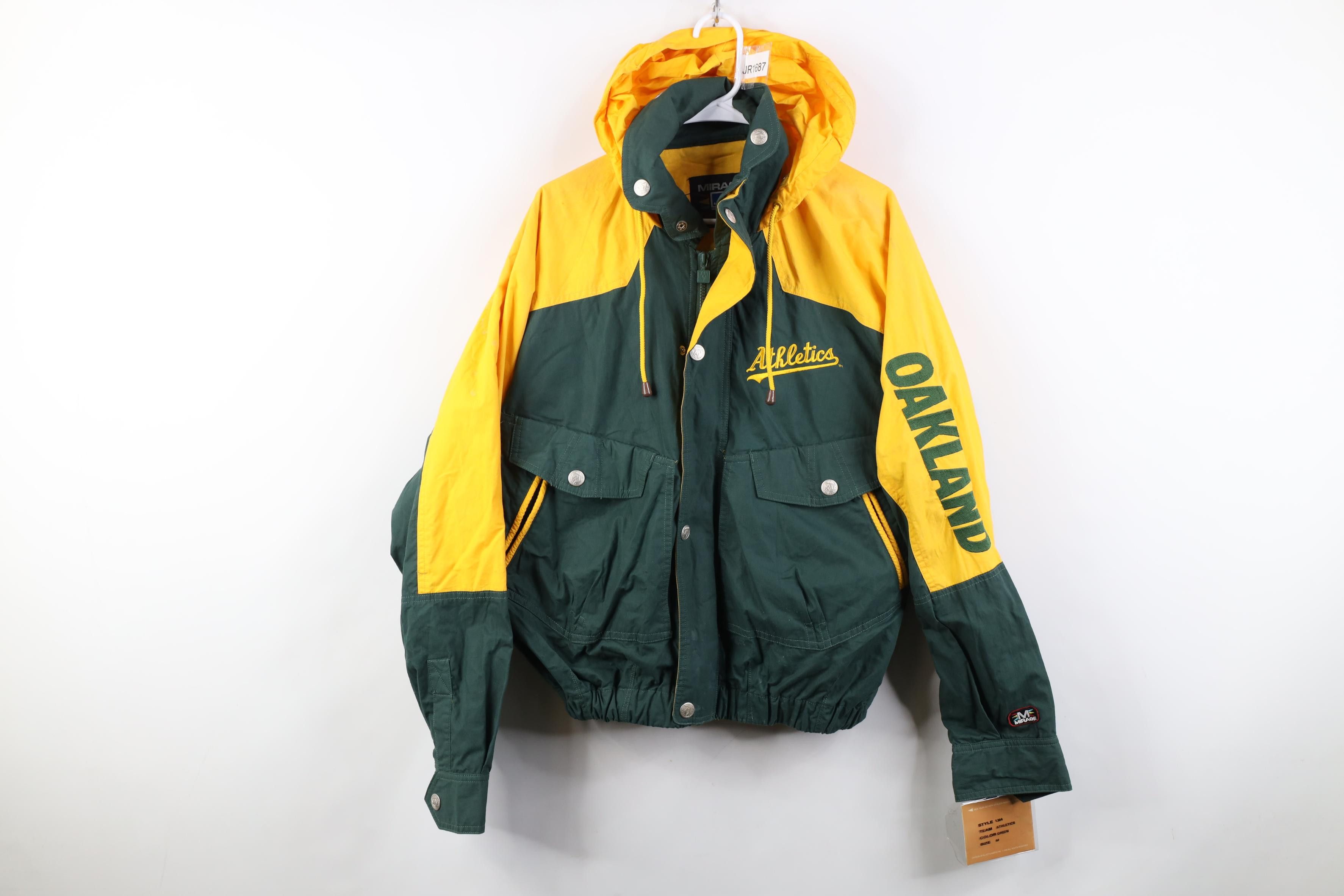 Vintage Deadstock Vintage 90s Athletics Baseball Bomber Jacket Size US M / EU 48-50 / 2 - 1 Thumbnail