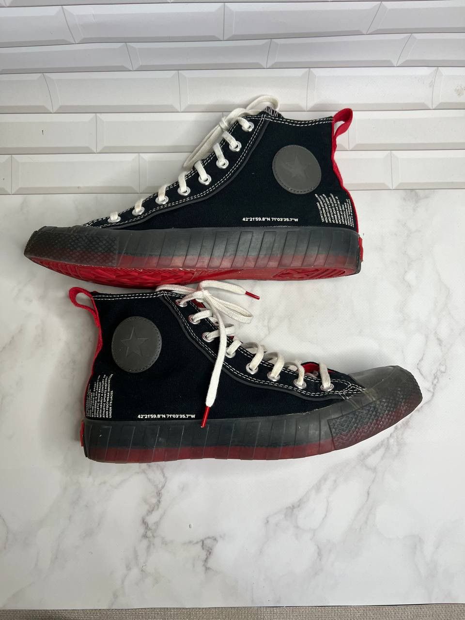 Converse Converse UNT1TL3D High Black Almost Black | Grailed