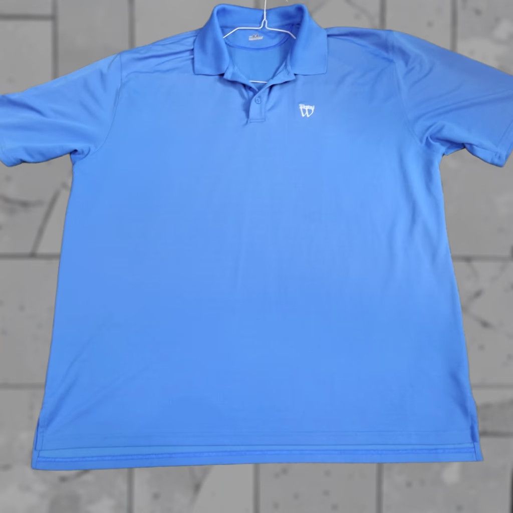 Under Armour Under Armour Polo Shirt Mens 2XL Blue Solid Performance Embroidered Golf Shirt Size US XXL / EU 58 / 5 - 1 Thumbnail