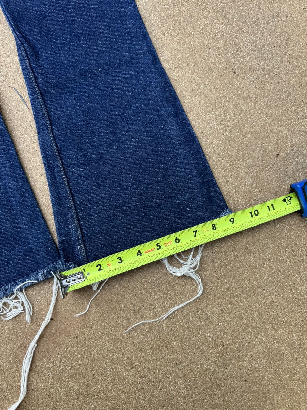 Levi's Vtg 70’s Levi’s 646 Orange Tab Bellbottom Flare Jeans 27x30 Size 27" / US 4 / IT 40 - 11 Thumbnail
