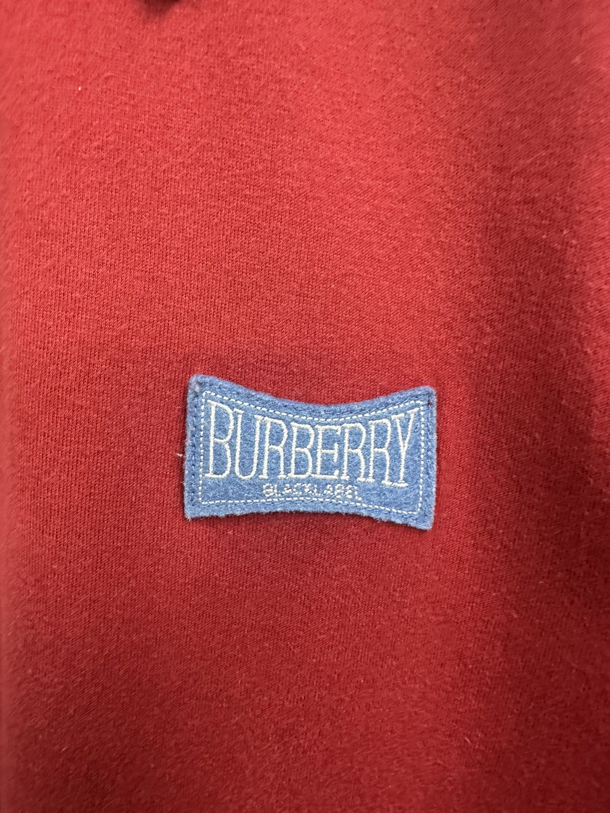 Burberry Burberry Black Label Red Polo Shirt A454 Size US S / EU 44-46 / 1 - 3 Thumbnail