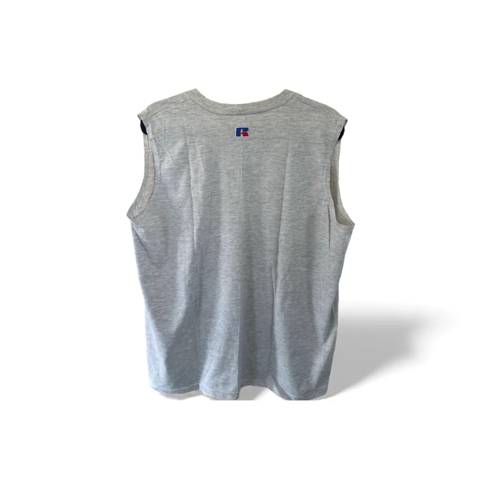 Russell Athletic VINTAGE Russell Athletic Shirt Womens XL 90s Gray Deadstock NWOT Henley Short Sleeve"} Size XL / US 12-14 / IT 48-50 - 5 Thumbnail