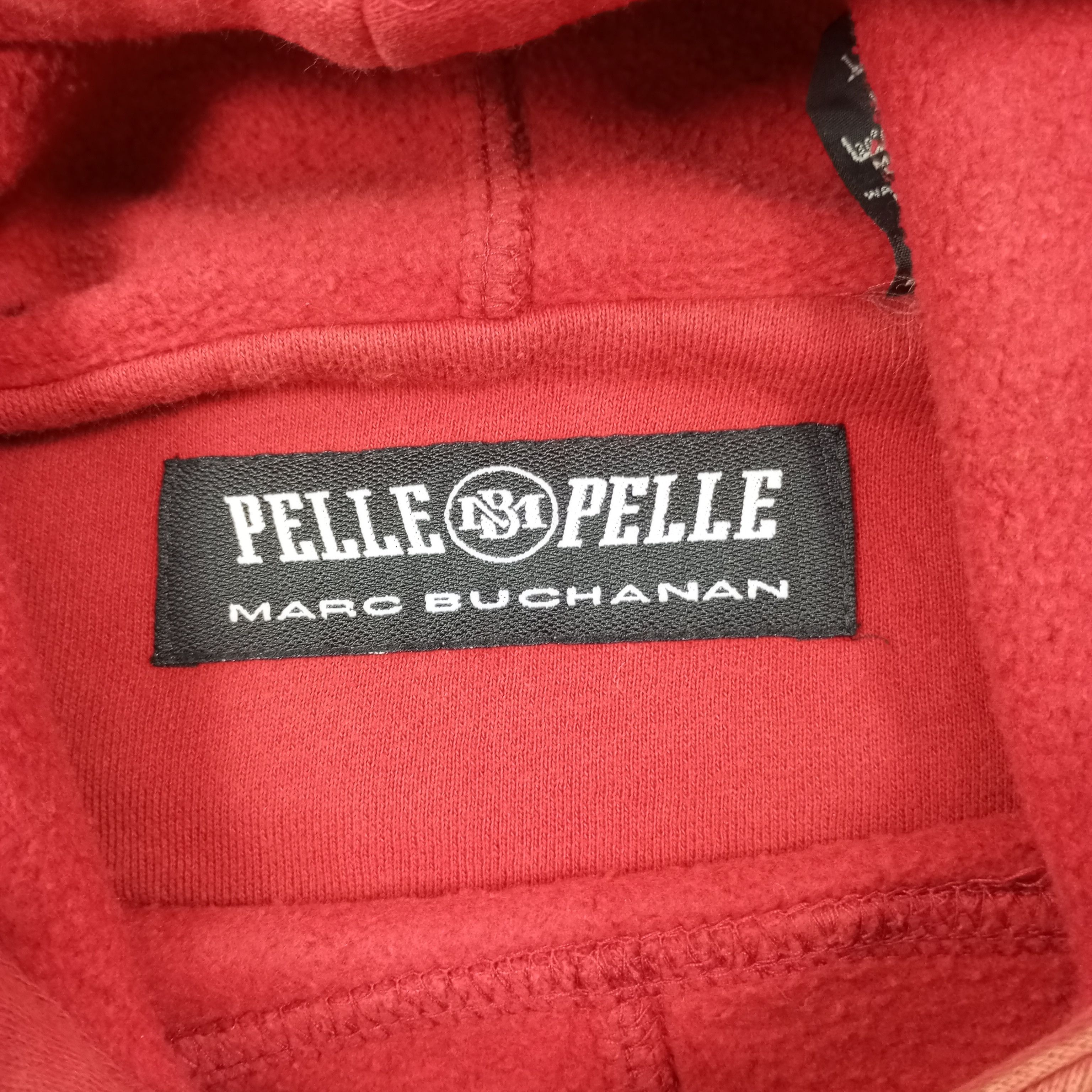 Pelle Pelle Pelle Pelle Marc Buchanan Center Design Hoodies c237n11 Size US XL / EU 56 / 4 - 7 Thumbnail