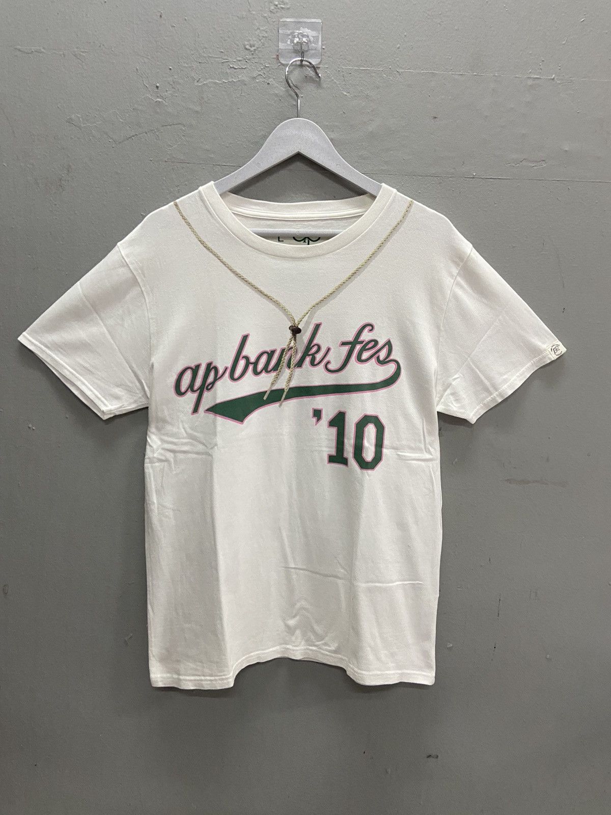 Japanese Brand AP BANK FEST 10 PRE ORGANIC COTTON TEE SHIRT Size US L / EU 52-54 / 3 - 1 Thumbnail