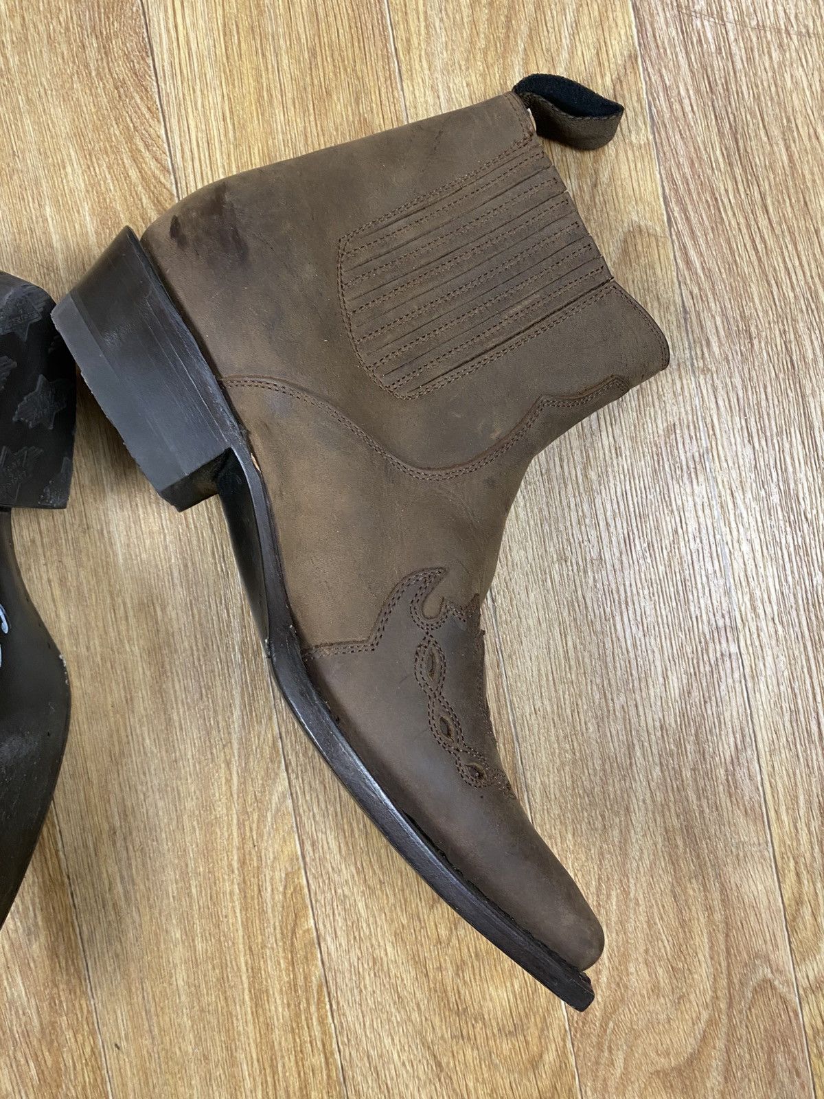 Cowboy Equipment × Stars & Stripes × Vintage Stars & Stripes Cowboy Leather Boots WB-37 Size: 41 Size US 8 / EU 41 - 11 Thumbnail