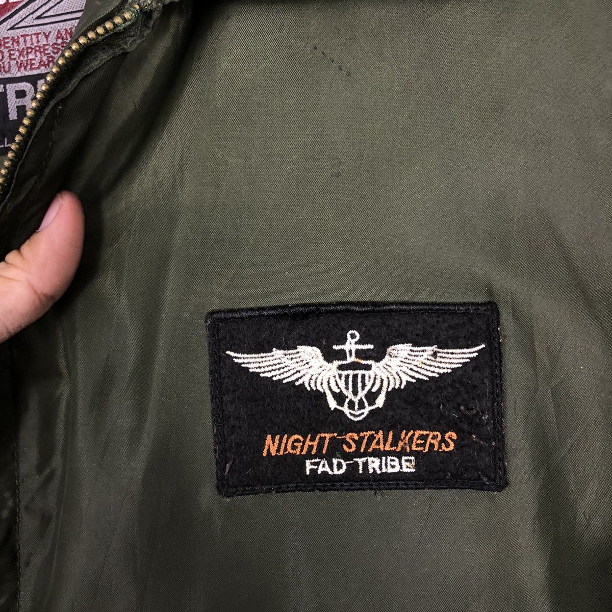 Japanese Brand 🔥90’s VINTAGE RIOT RIOT BOMBER JACKET FAD TRIBE JAPAN Size US L / EU 52-54 / 3 - 14 Thumbnail
