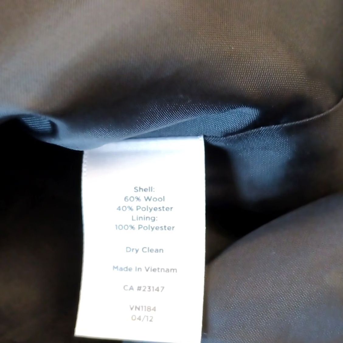 Talbots Talbots Skirt 6 Black Knee Length Lined Slit Knit Wool Blend Wool Polyester Pencil Women Regular Vinyl? Size 28" / US 6 / IT 42 - 8 Thumbnail