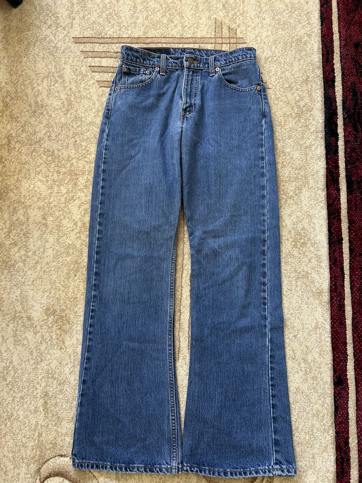 Levi's × Vintage Vintage 90s Levis 511 Flared Denim Jeans Size US 30 / EU 46 - 6 Thumbnail