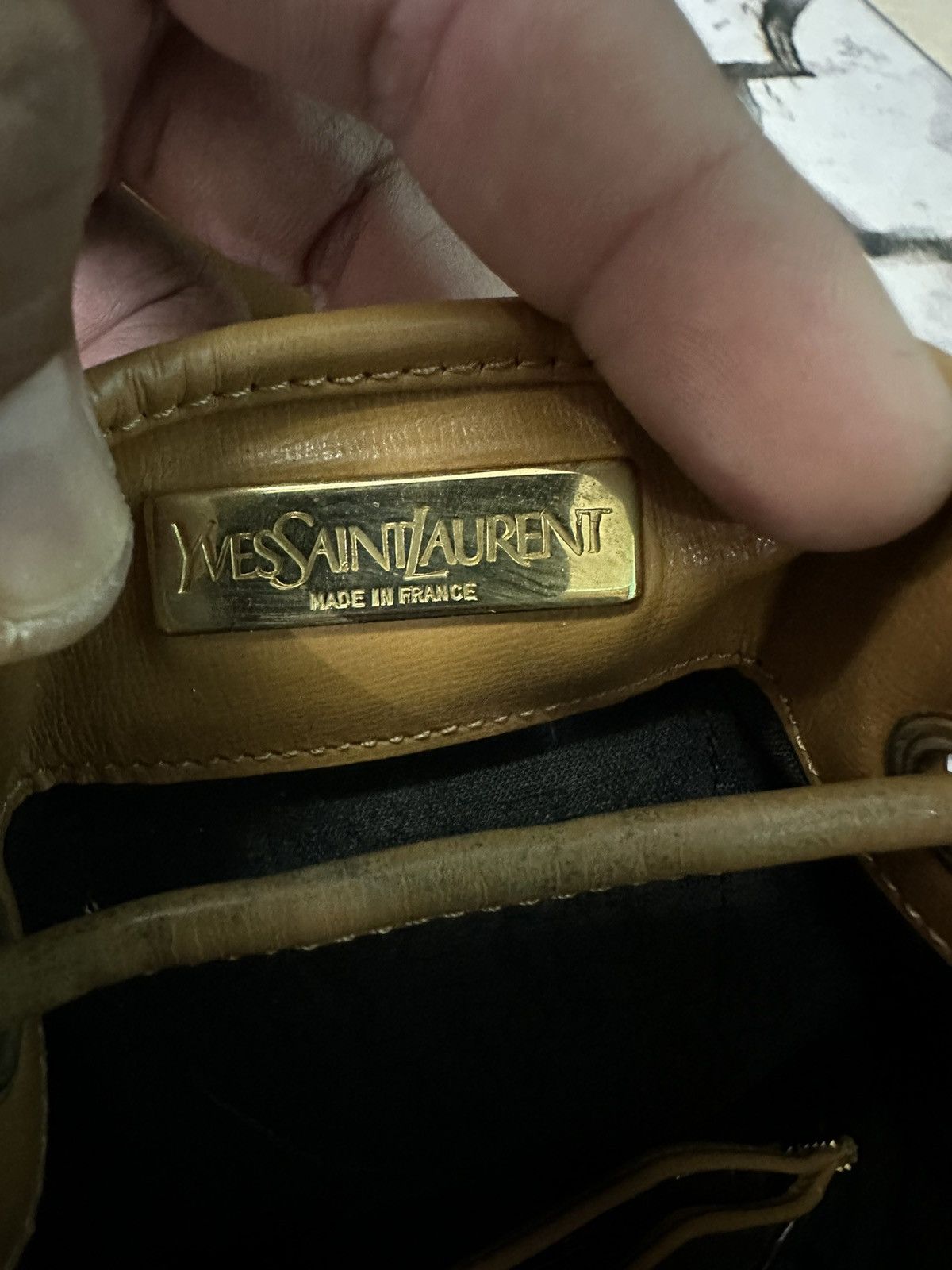 Vintage × Yves Saint Laurent AUTHENTIC VINTAGE YVES SAINT LAURENT SHOULDER/CROSSBODY BAG Size ONE SIZE - 10 Thumbnail