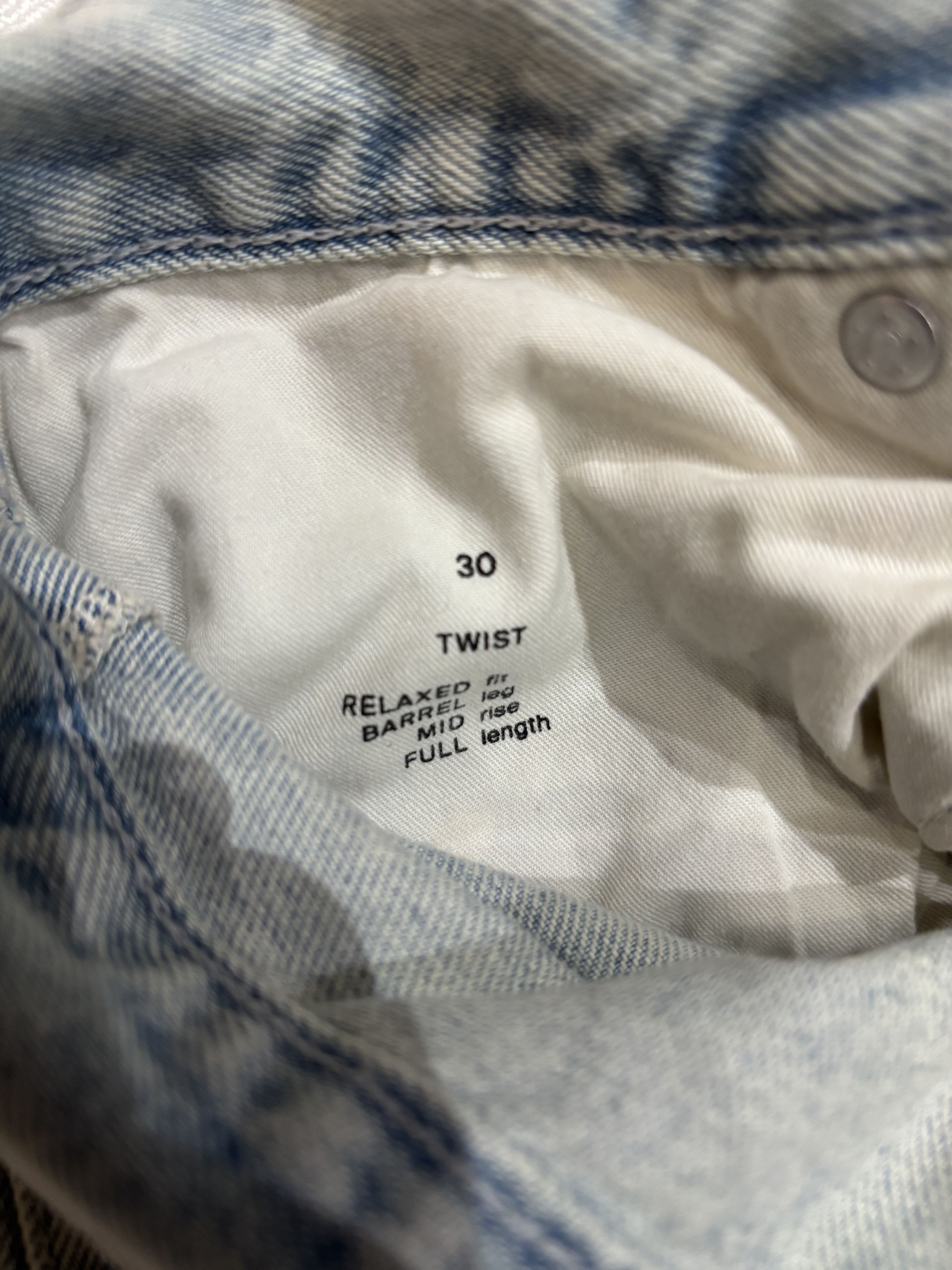 Cos Cos Twisted Barrel Leg Jeans Size US 30 / EU 46 - 4 Thumbnail
