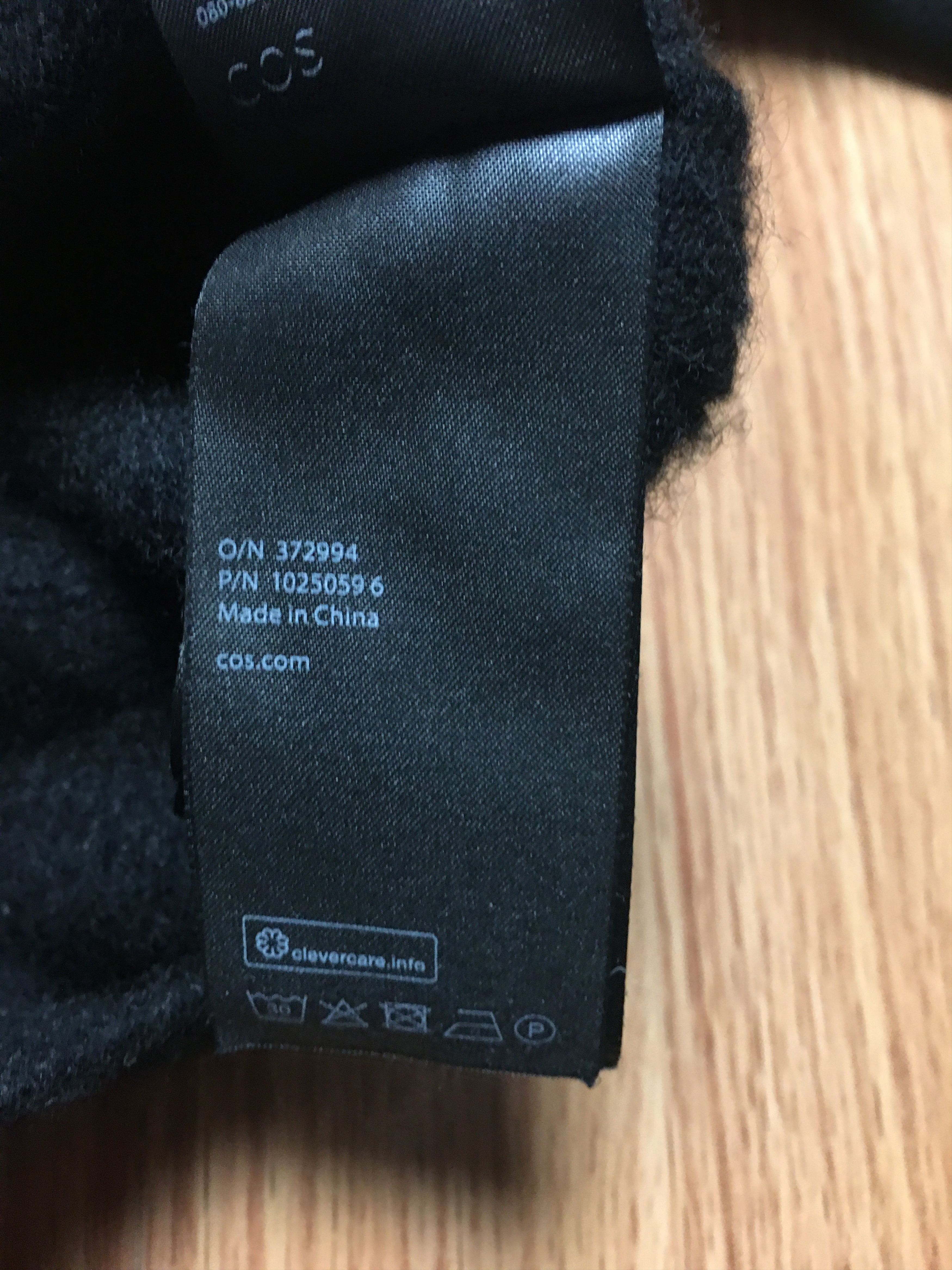 Cos COS Spread Collar Pure Cashmere Black Jumper Sweater Size S / US 4 / IT 40 - 12 Thumbnail