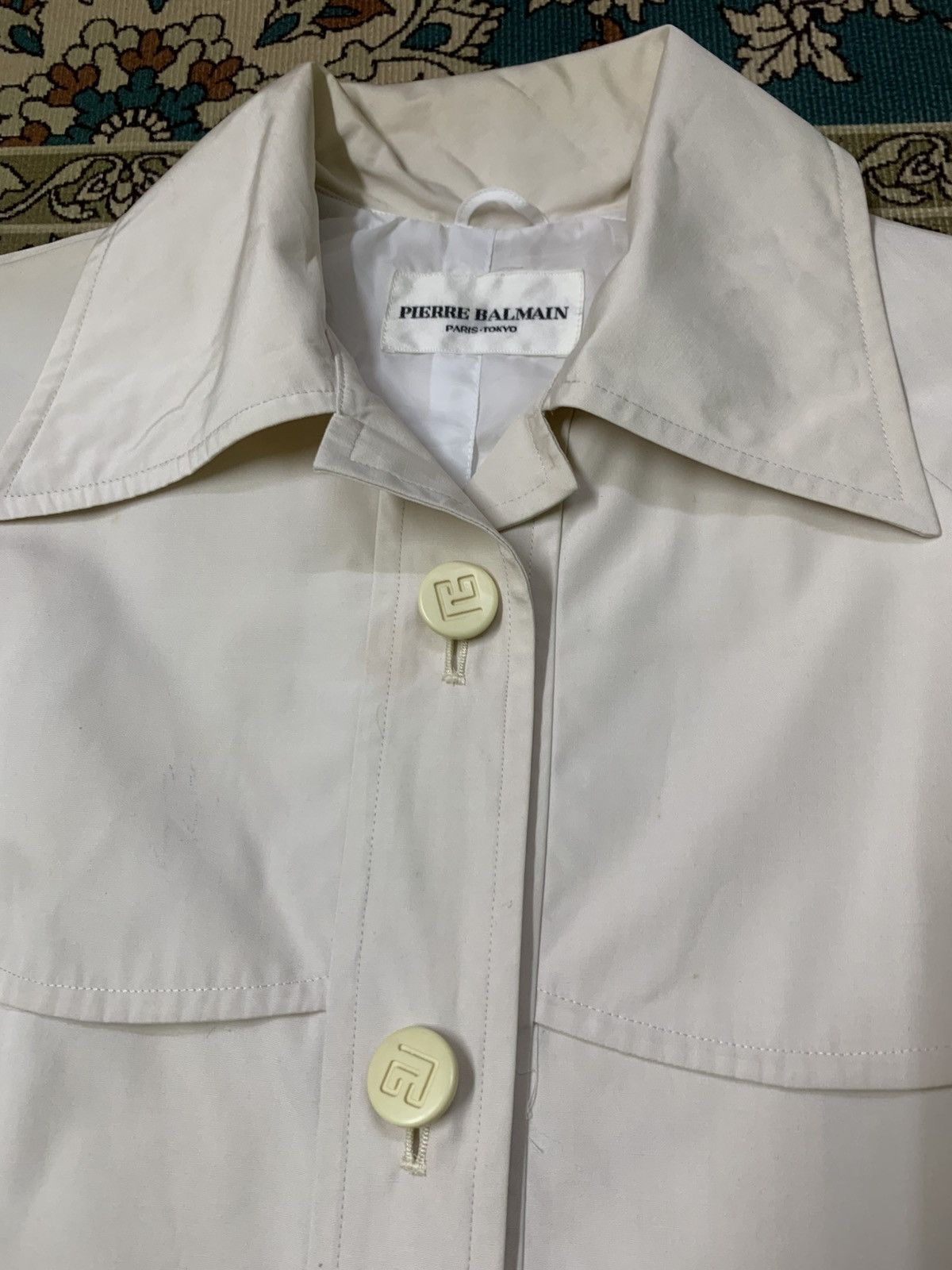 Pierre Balmain VINTAGE PIERRE BALMAIN LONG JACKET Size US M / EU 48-50 / 2 - 7 Thumbnail