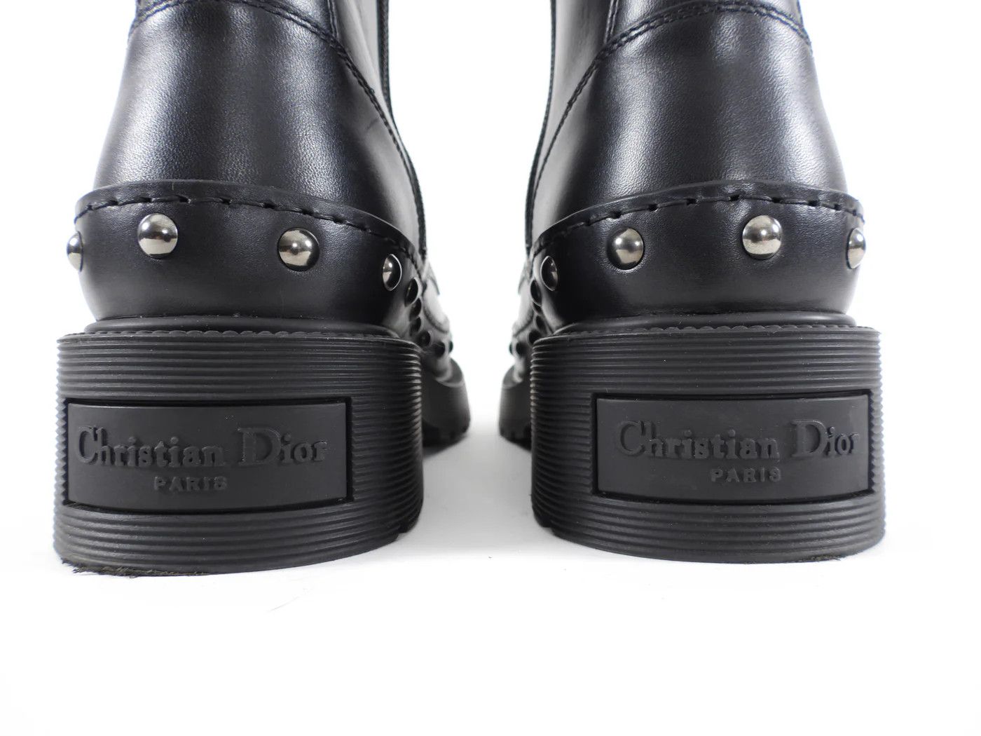 Dior o1y0825 Buckle Ankle Boots in Black Size US 10 / IT 40 - 5 Thumbnail