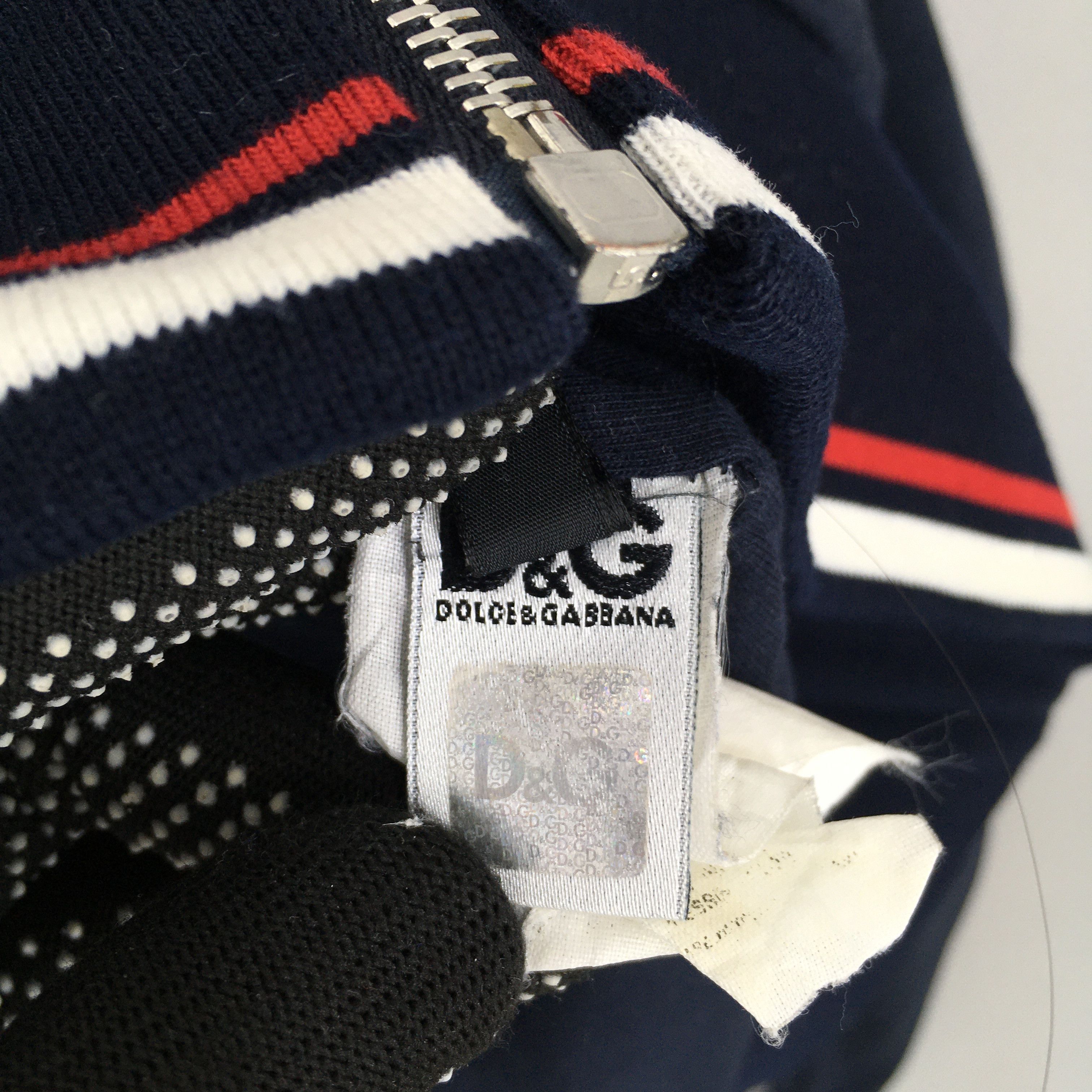 Dolce & Gabbana D&G Dolce Gabbana Zipper Sweatshirt Medium Size US M / EU 48-50 / 2 - 7 Thumbnail