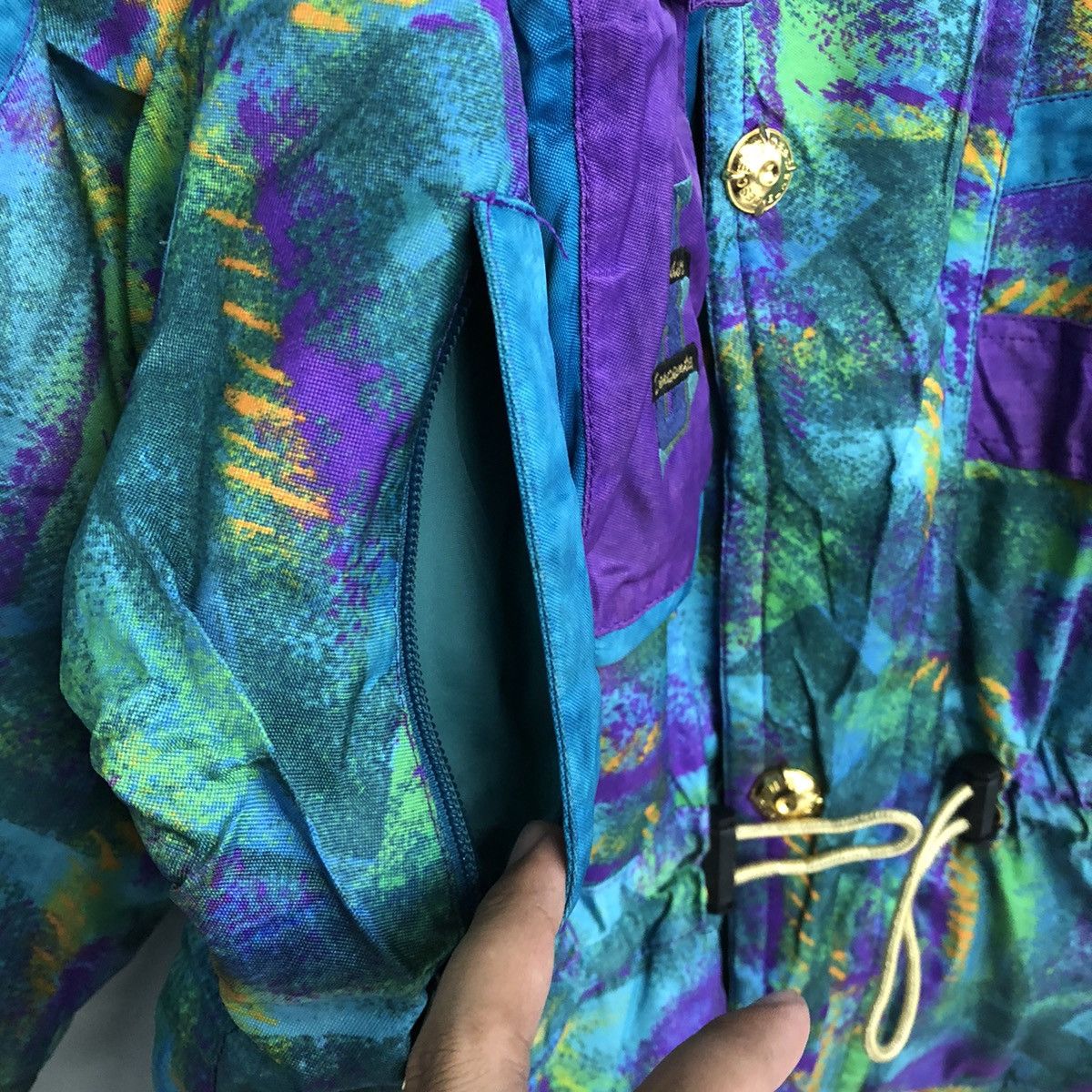 Descente × Vintage Vintage Descente Motive Tactical Design Pocket Ski Jacket Size US XL / EU 56 / 4 - 12 Thumbnail
