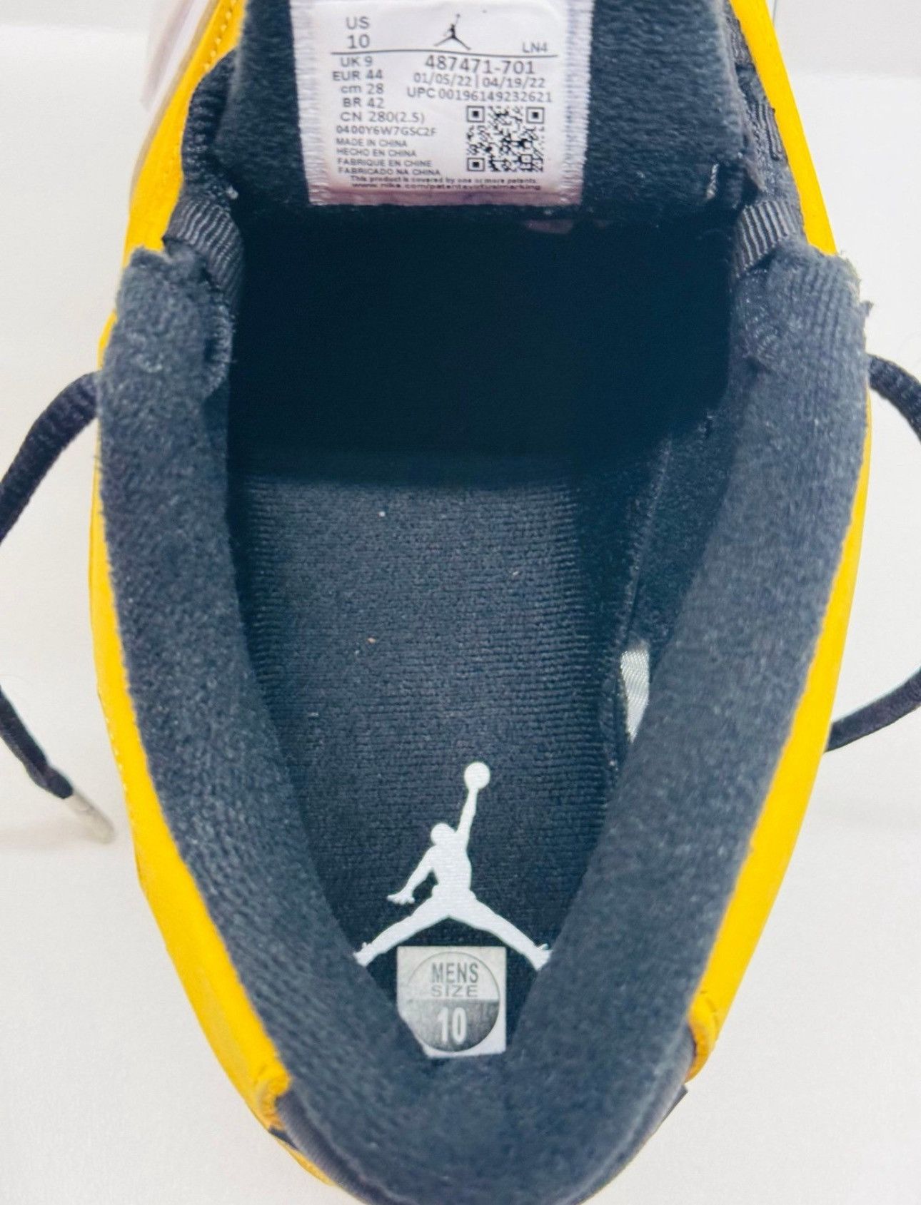 Jordan Brand Air Jordan 14 Retro Light Ginger/Black-White Size US 10 / EU 43 - 7 Thumbnail