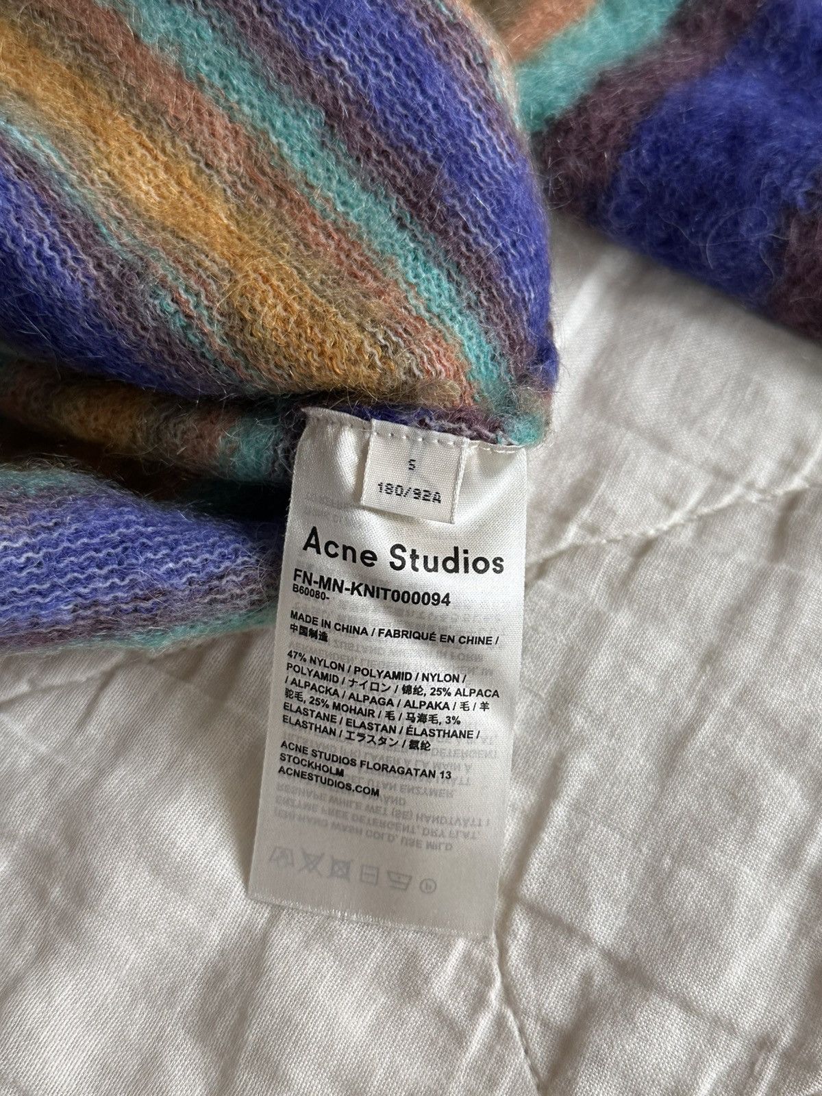 Acne Studios Acne Studios Striped Sweater Size US S / EU 44-46 / 1 - 3 Thumbnail