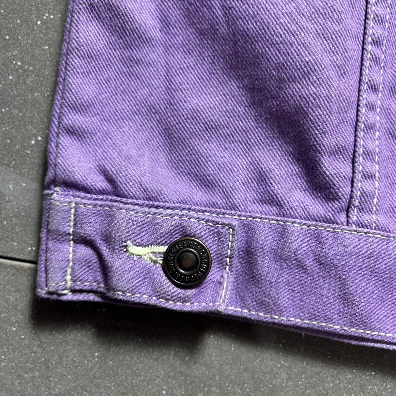 Japanese Brand Cocolulu Japanese Brand Purple Denim Jacket Size M / US 6-8 / IT 42-44 - 11 Thumbnail