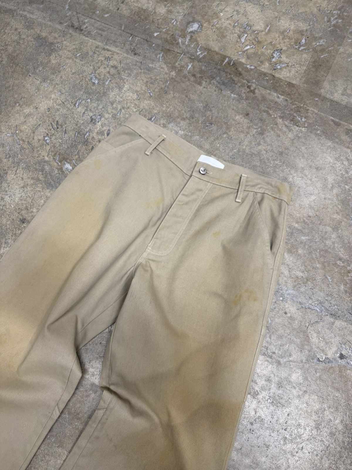 ALEXANDER DIGENOVA Alexander Digenova Dirty Khaki Underground Pants Size US 30 / EU 46 - 3 Thumbnail