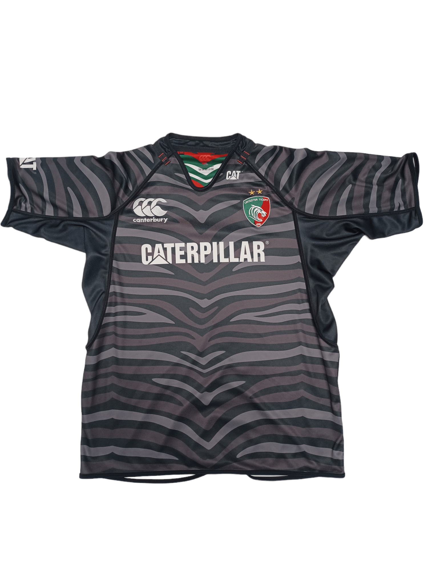 Polo Rugby Cotton Traders Leicester Tigers – Taille XL Vert – Occasion Très Bon état
