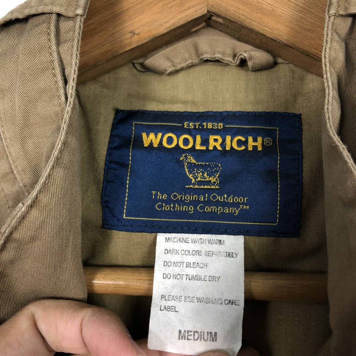 Japanese Brand 🔥TANK TOP SLEEVLESS WORKER CHORE JACKET WOOLRICH Size US M / EU 48-50 / 2 - 21 Thumbnail