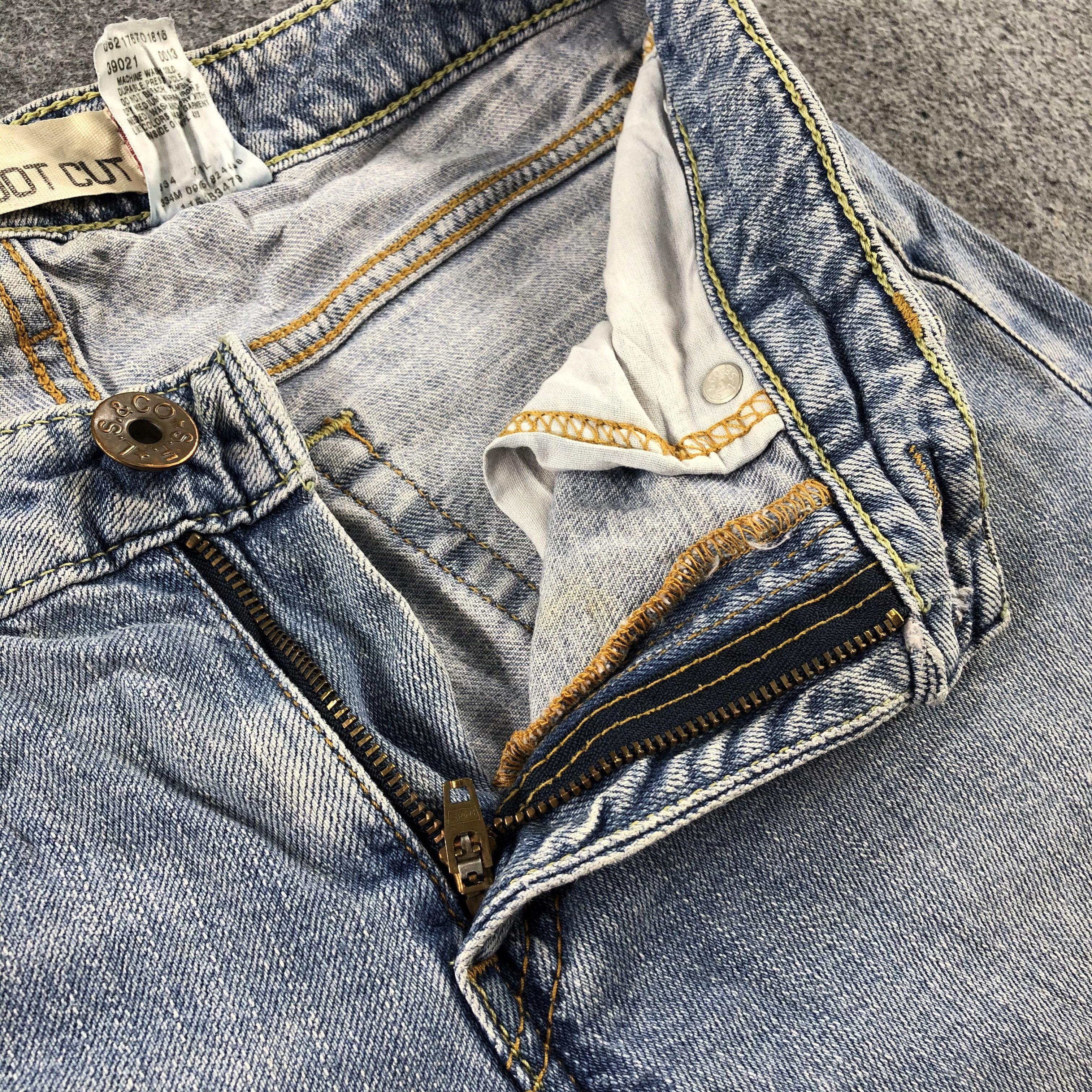 Levi's Vintage Blue Wash Levis 518 Flare Jeans-J2455 Size US 30 / EU 46 - 10 Thumbnail