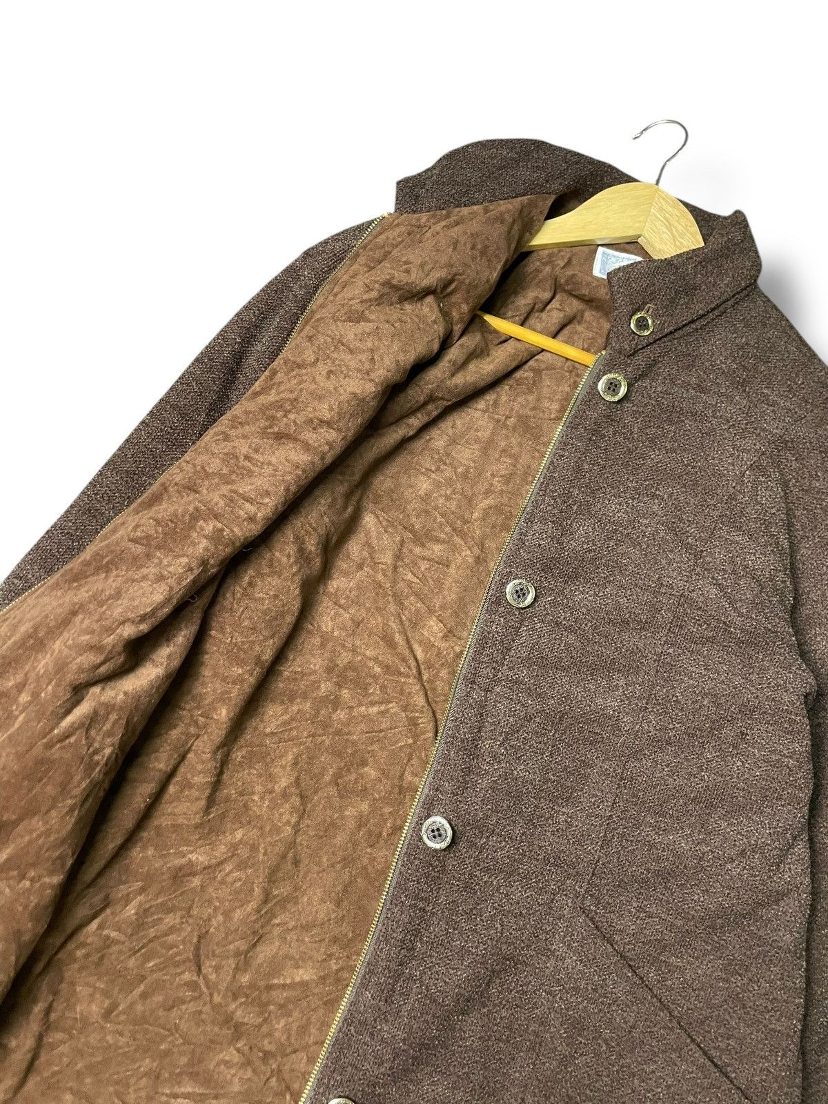 Japanese Brand × Vintage MELLAPIO Brand Button&Zip Wool Jacket (69) Size US S / EU 44-46 / 1 - 8 Thumbnail