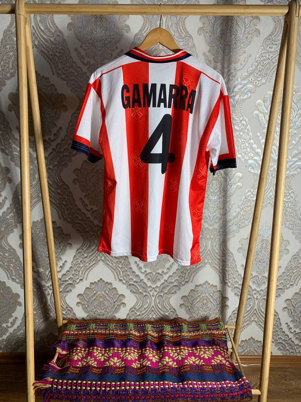 Vintage Very Rare Paraguay Retro Soccer Jersey Vintage Y2K 90s Size US XL / EU 56 / 4 - 1 Thumbnail
