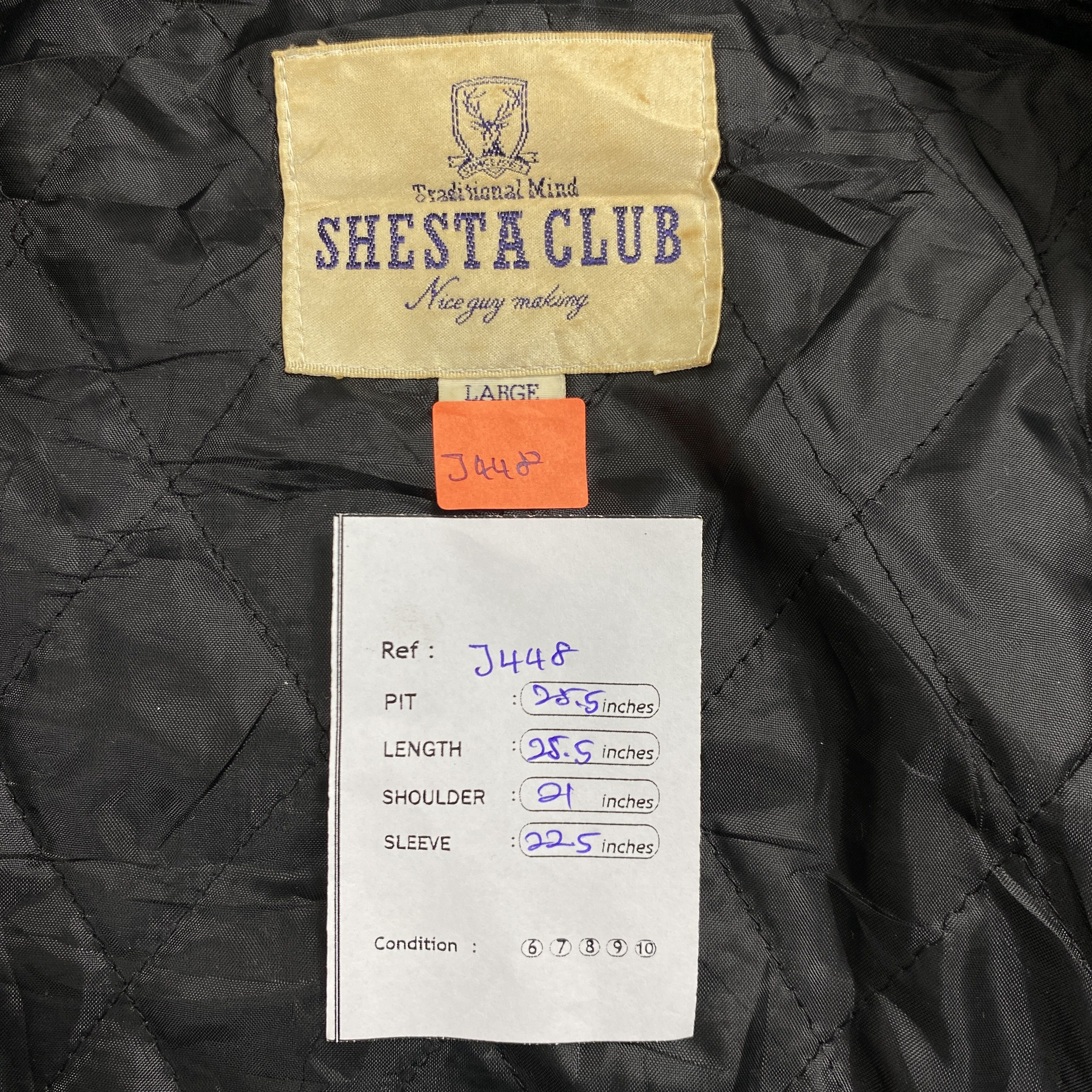 Japanese Brand Vintage Varsity Wool And Leather Large Jacket- J448 Size US L / EU 52-54 / 3 - 7 Thumbnail