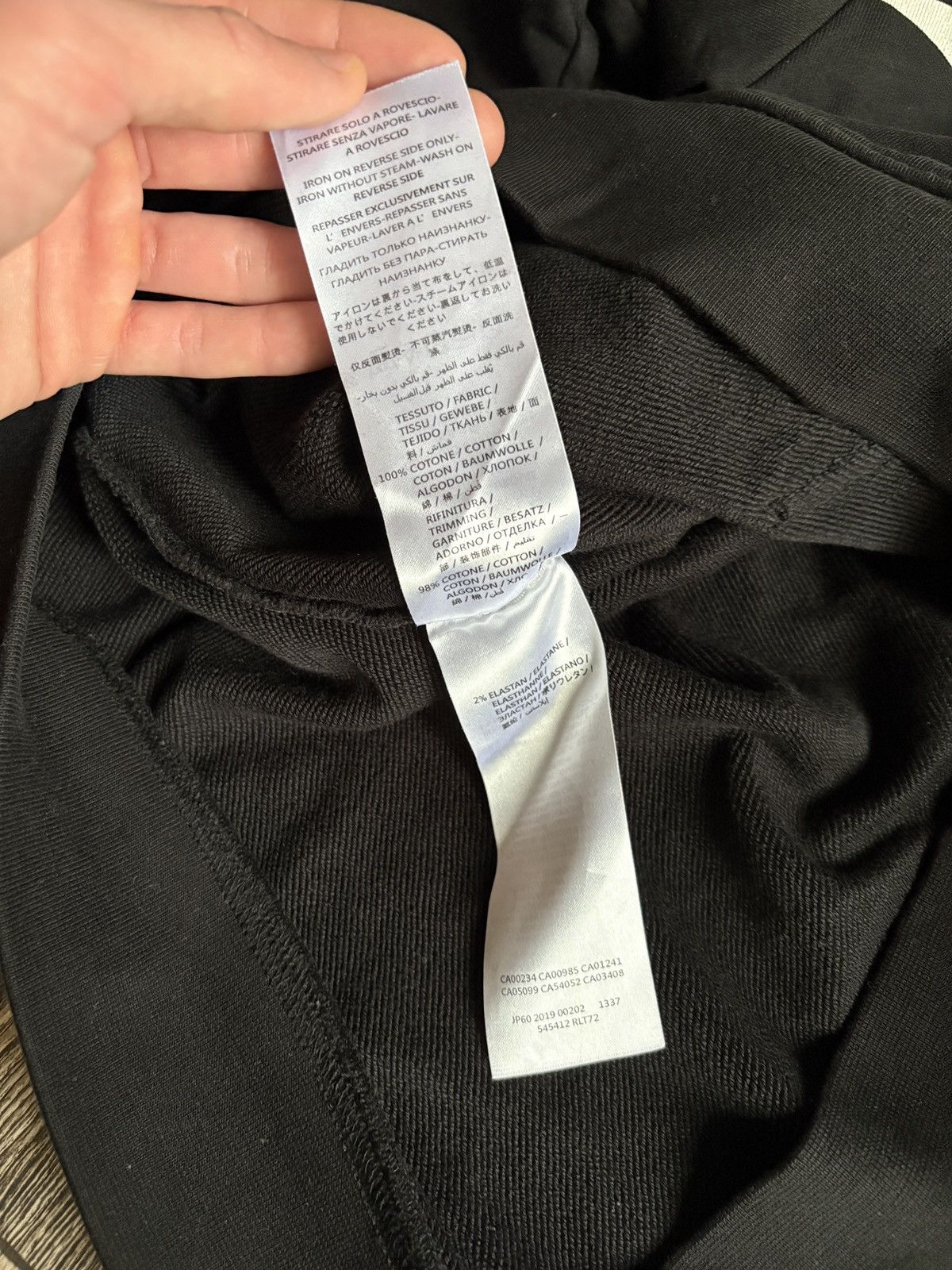 Alexander McQueen Alexander McQueen Swallow Multi Logo Black Designer Hoodie Size US L / EU 52-54 / 3 - 11 Thumbnail