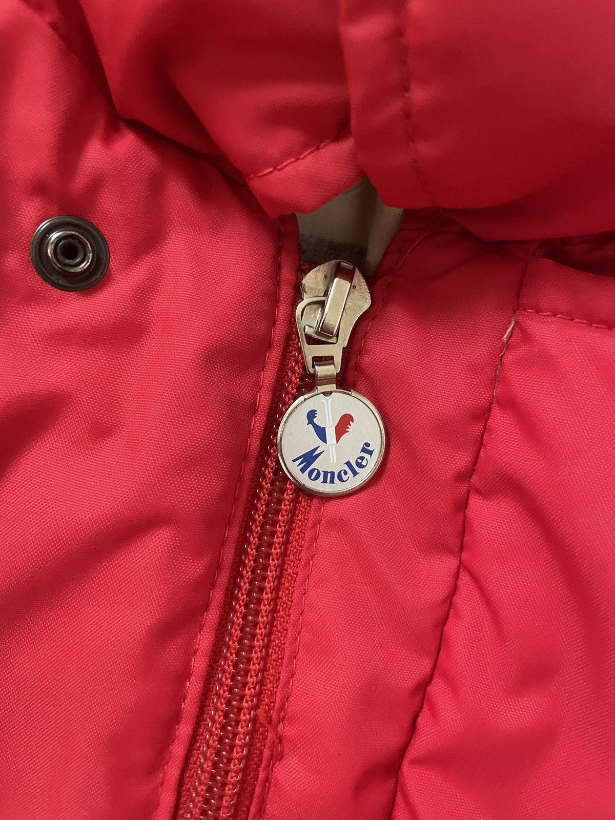 Moncler Vintage 1970s Moncler Grenoble Down Jacket - Made in France Size US L / EU 52-54 / 3 - 3 Thumbnail