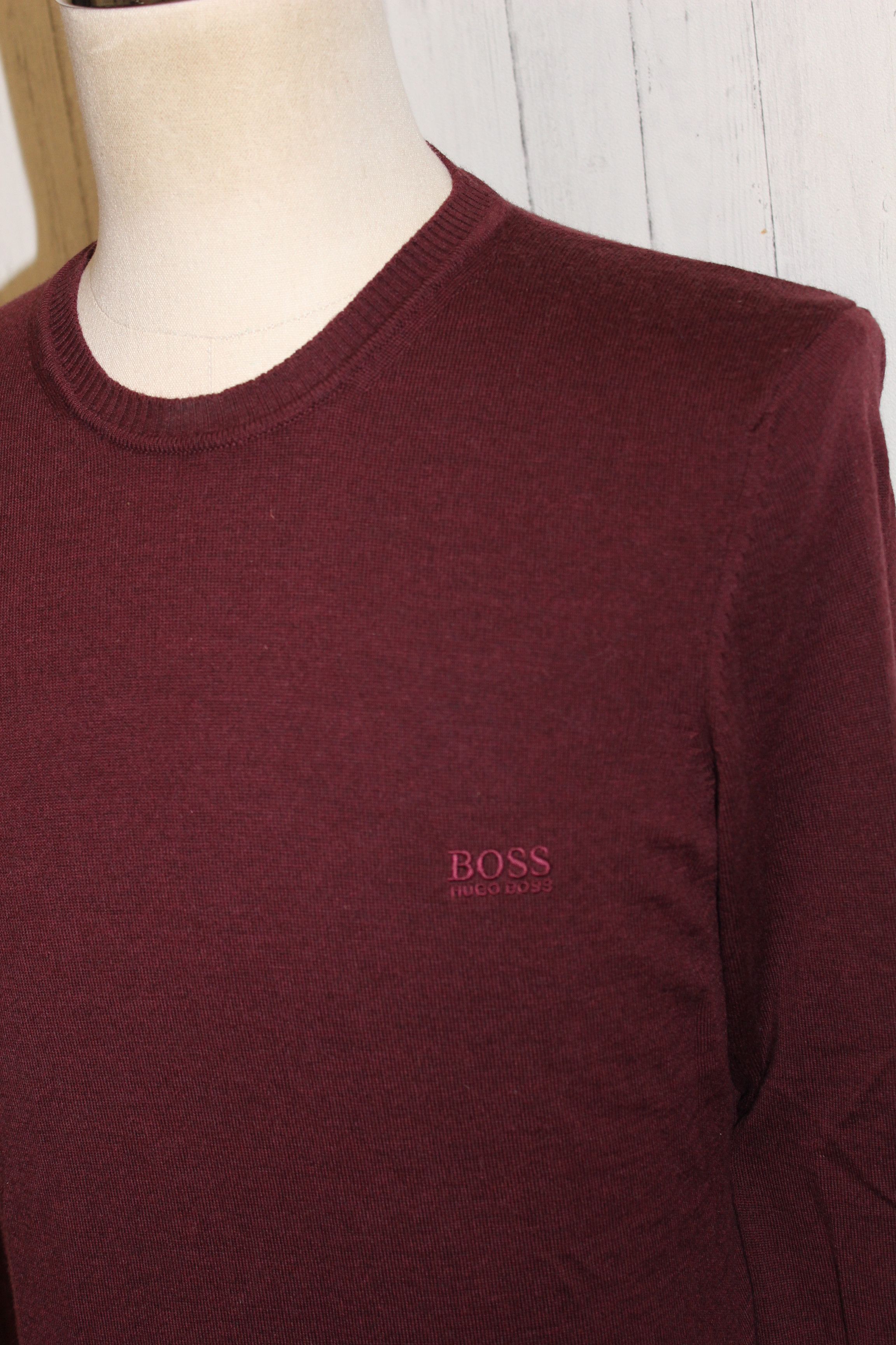 Hugo Boss Men's Hugo Boss Crew Neck Jumper Size M Size US L / EU 52-54 / 3 - 6 Thumbnail