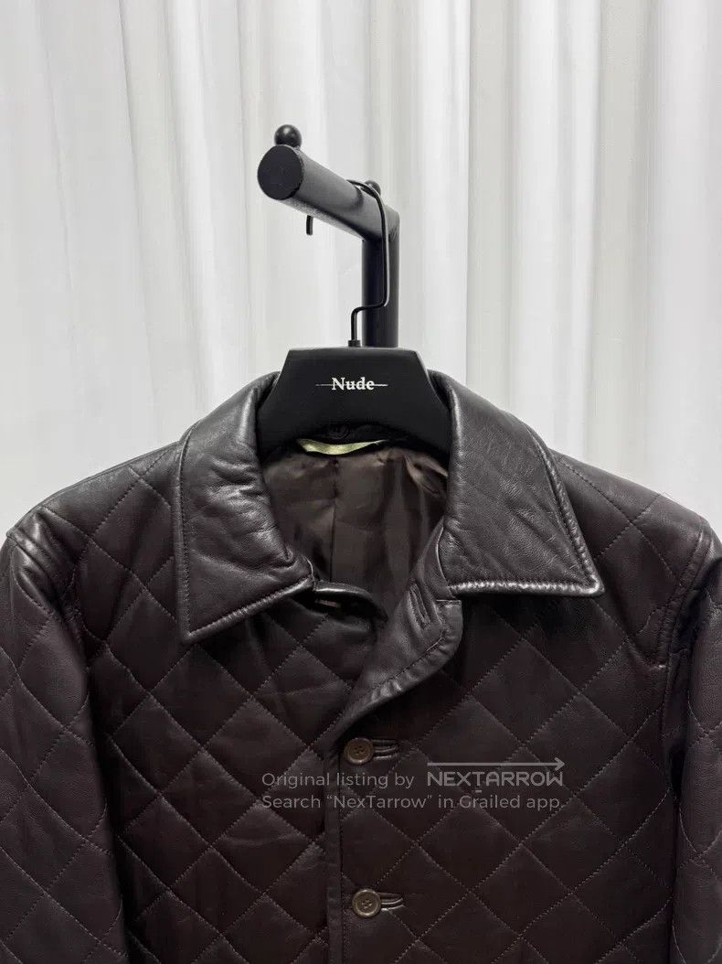 Yohji Yamamoto YOHJI YAMAMOTO Sheepskin cotton jacket in dark brown Size US M / EU 48-50 / 2 - 3 Thumbnail
