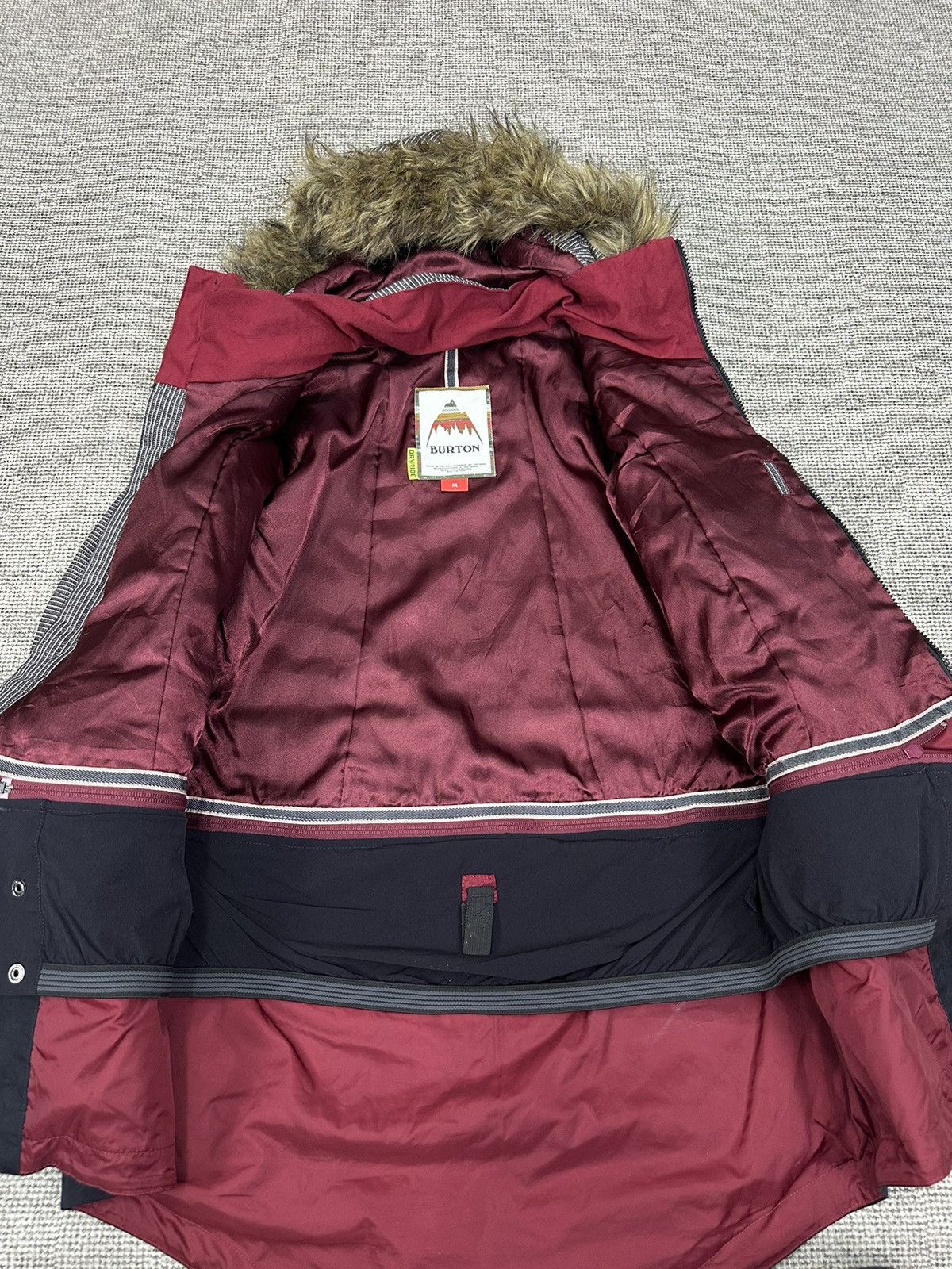 Burton Burton Fur Vkei Style Jacket Z257 Size US M / EU 48-50 / 2 - 18 Thumbnail
