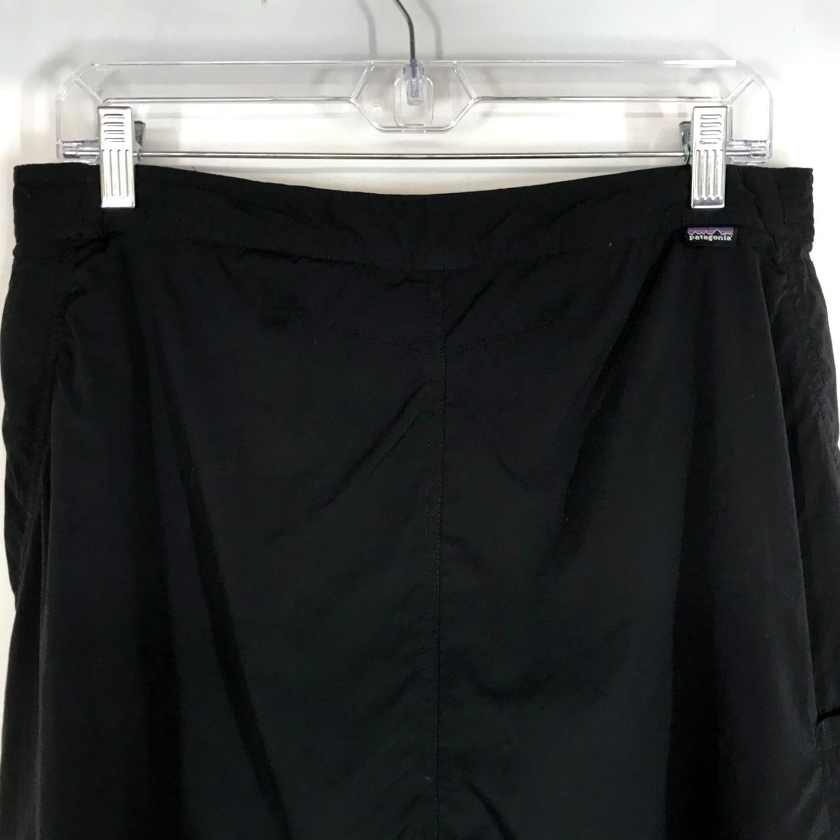 Patagonia PATAGONIA Womens 10 Black Nylon Skort Skirt Casual Size 32" / US 10 / IT 46 - 5 Thumbnail