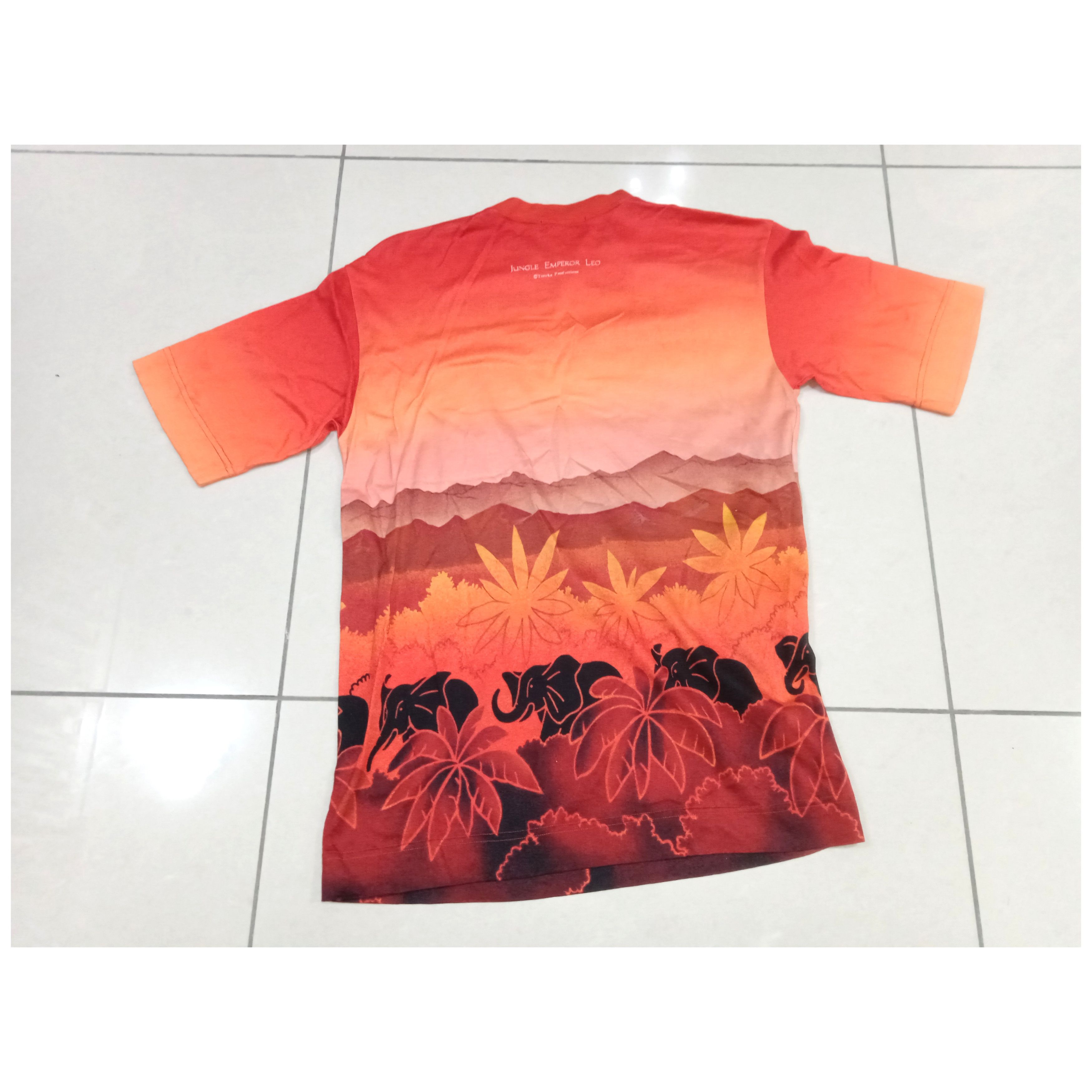 Vintage Vintage 90s Jungle Empire Leo Tezuka Productions T Shirt Size US S / EU 44-46 / 1 - 2 Thumbnail