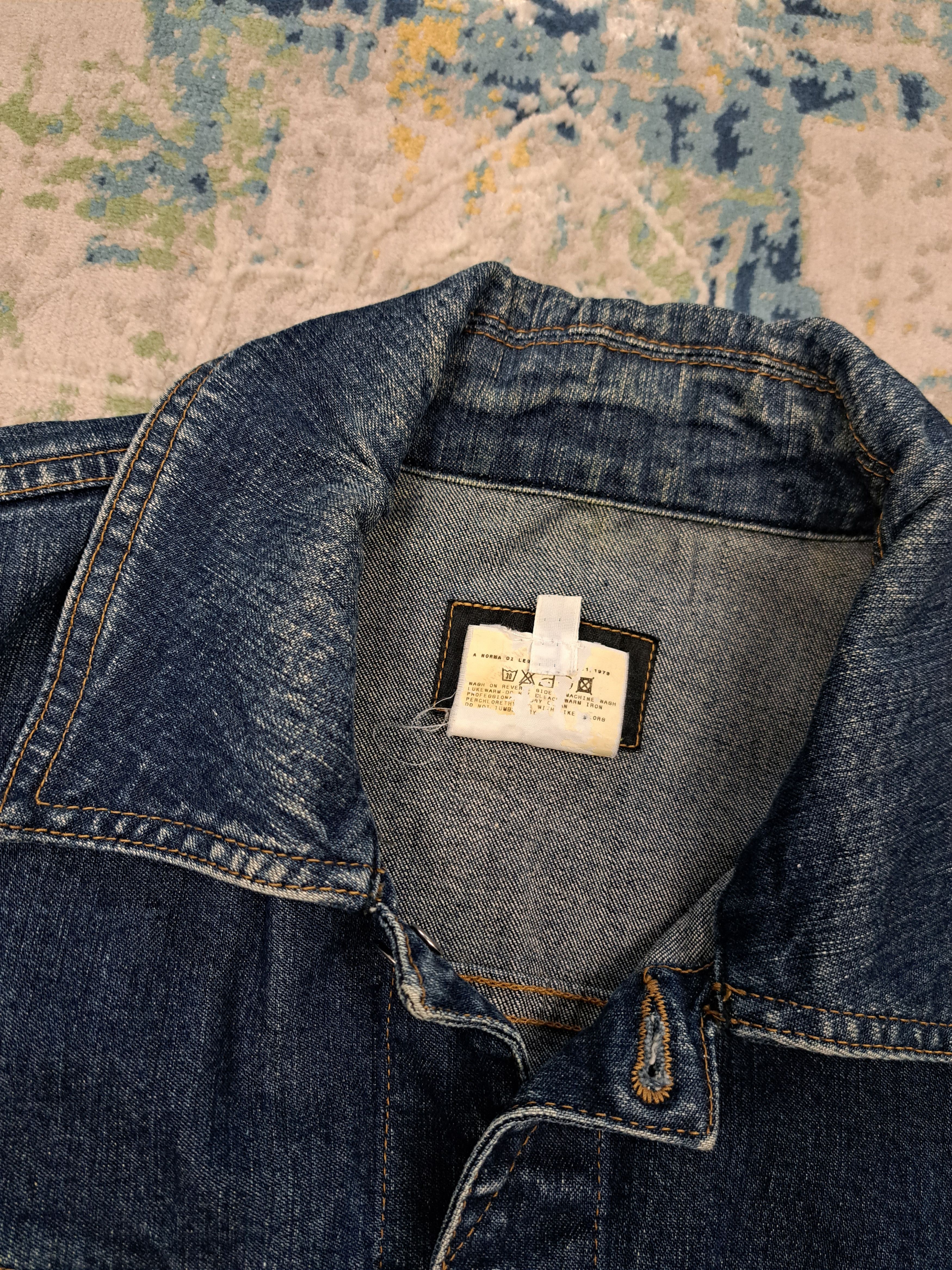 Dolce & Gabbana Dolce Gabbana Indigo Denim Jacket Cropped Archive y2k Size L / US 10 / IT 46 - 3 Thumbnail